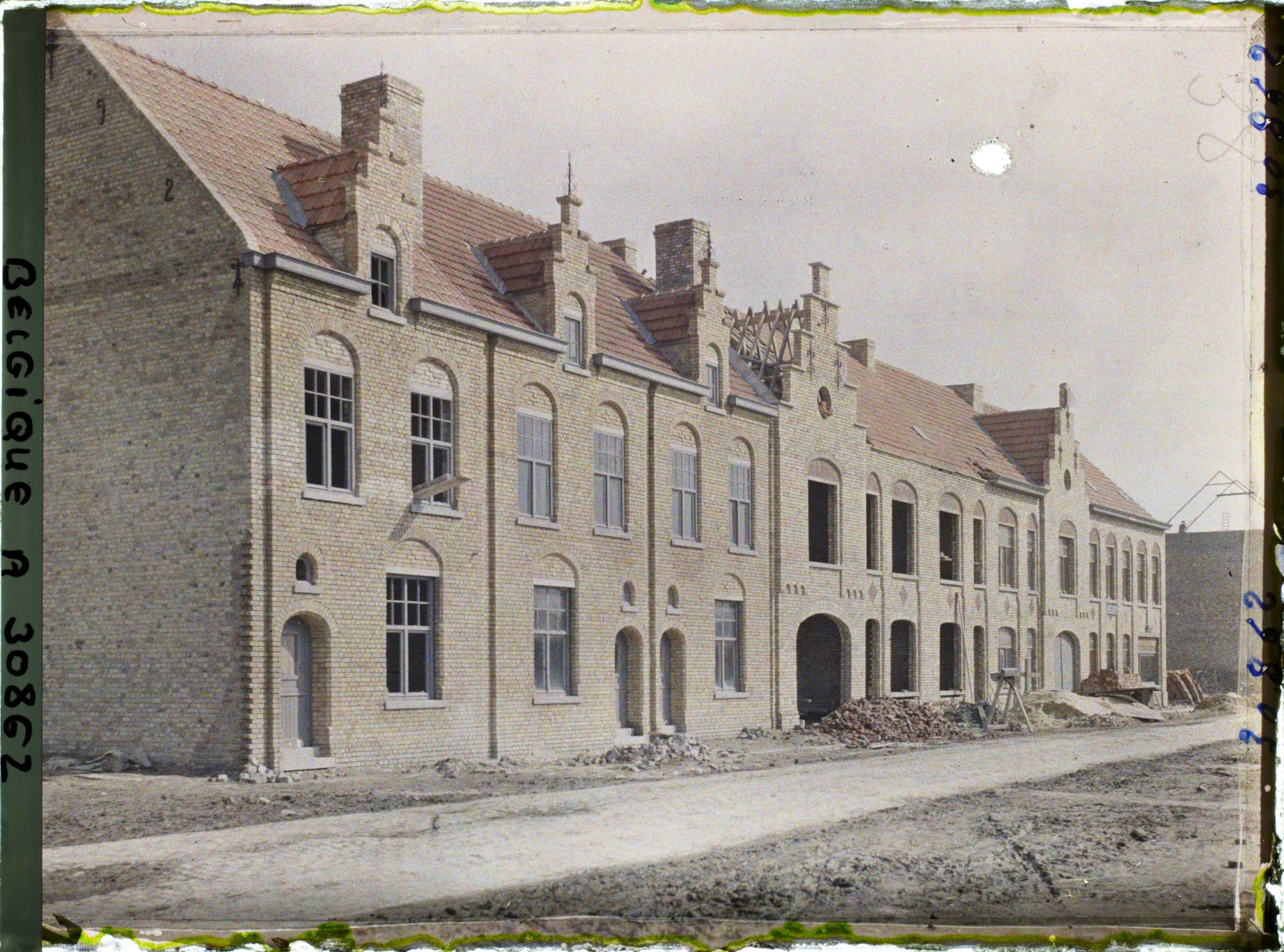 Image représentant Belgique, Dixmude, Nouvelles maisons  rue de l'Ouest