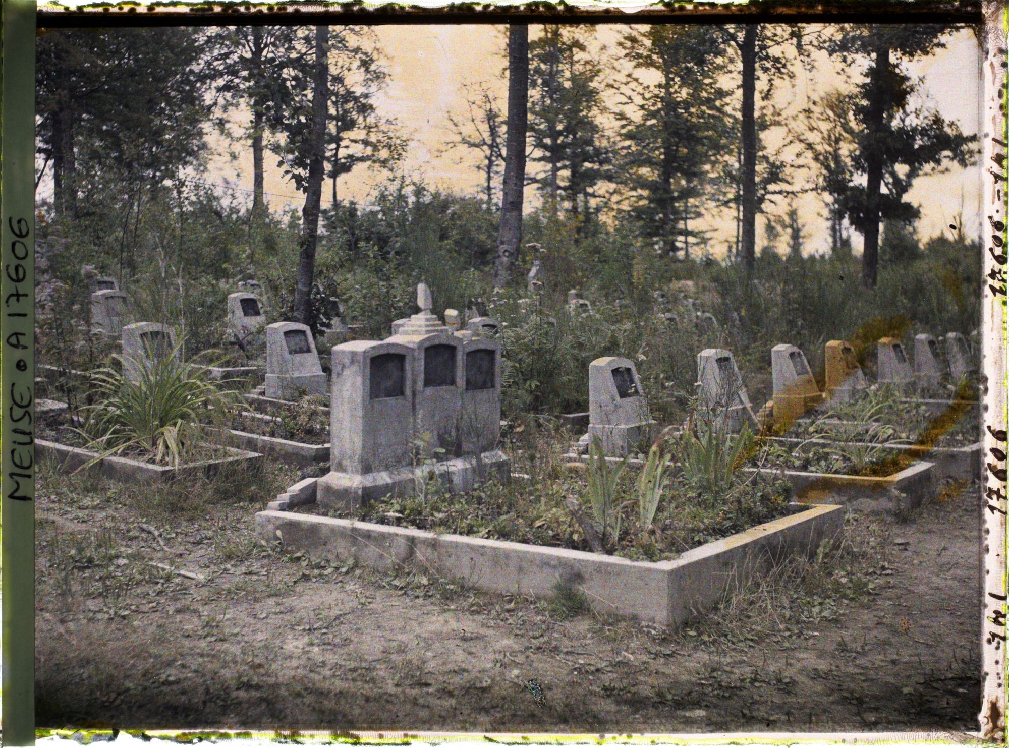 Image représentant France, près Varennes, Cimetière boche près de Varennes