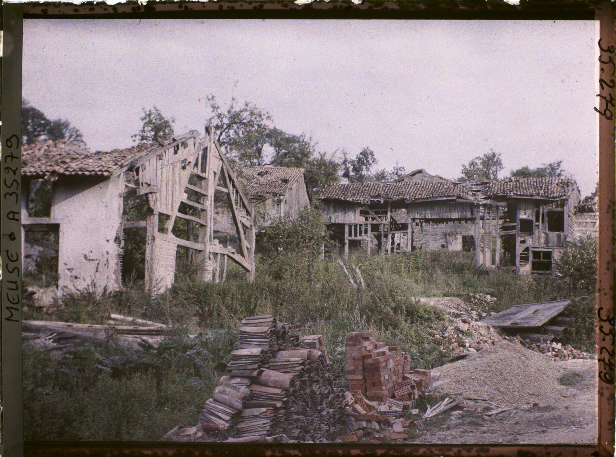 Image représentant France, La Chalade, Ruines sur les hauteurs du Village
