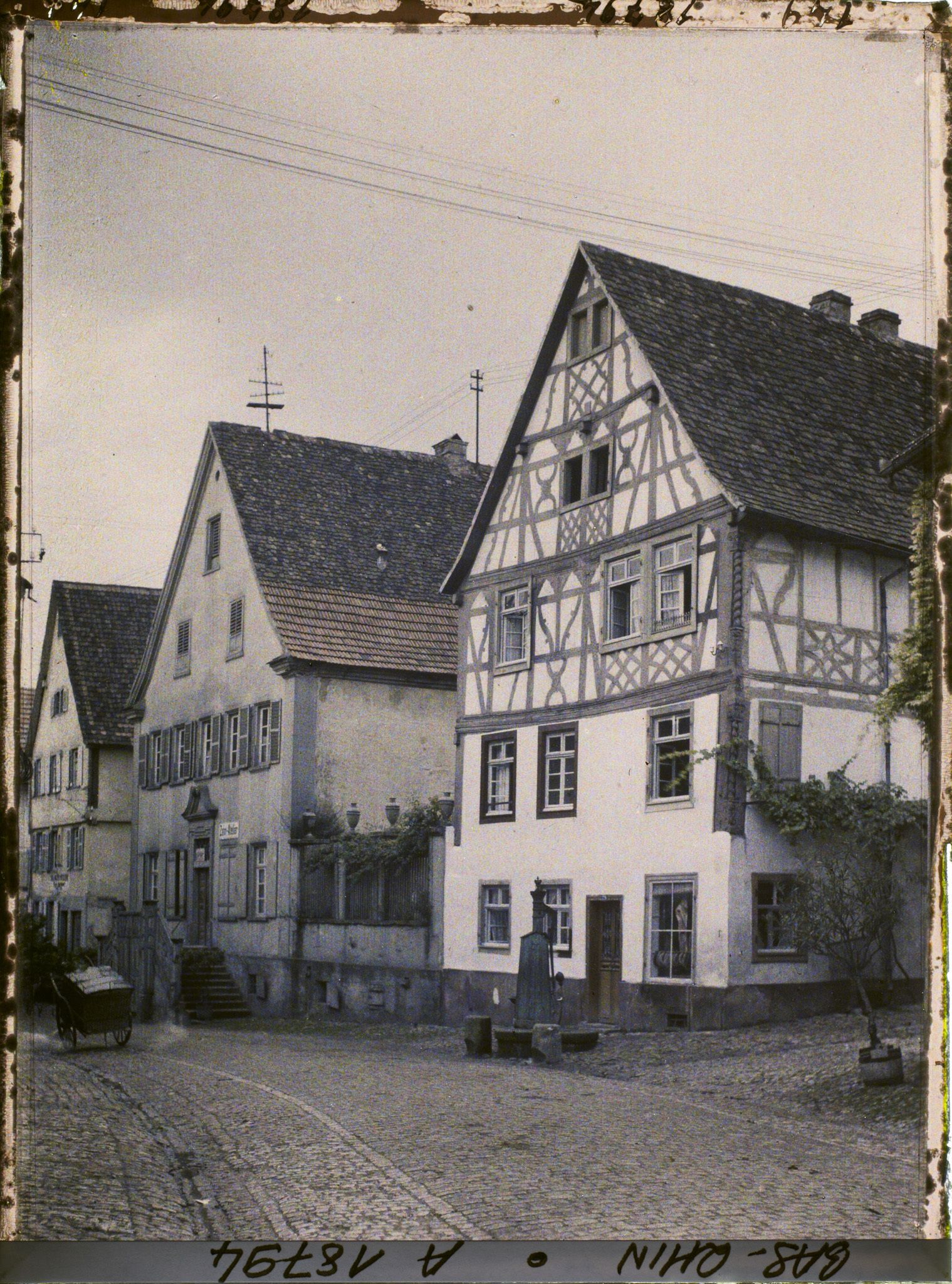 Image représentant France, Lauterbourg, Une maison de la boucherie dans la Grande rue