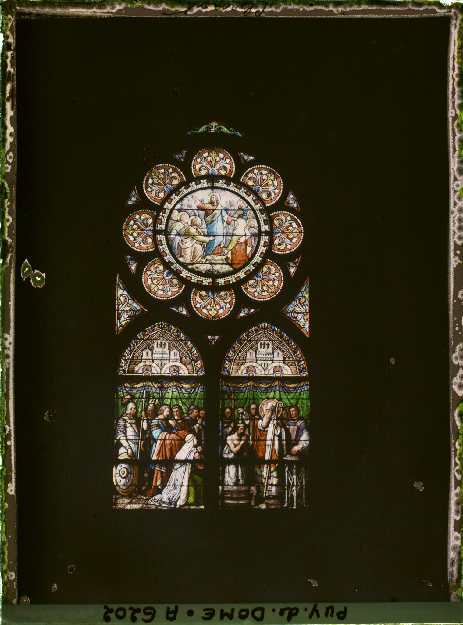 Image représentant France, Clermont Ferrand, Vitraux de la Cathédrale
