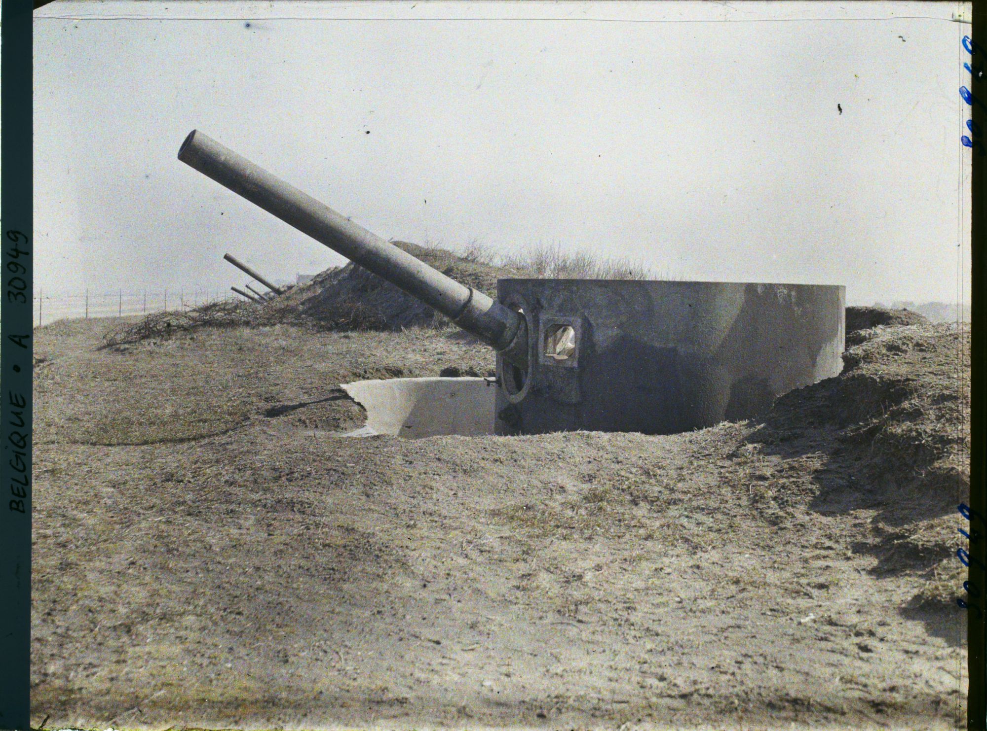 Image représentant Belgique, Middelkerke, Ensemble de la Batterie Aachen (pièces de 150)