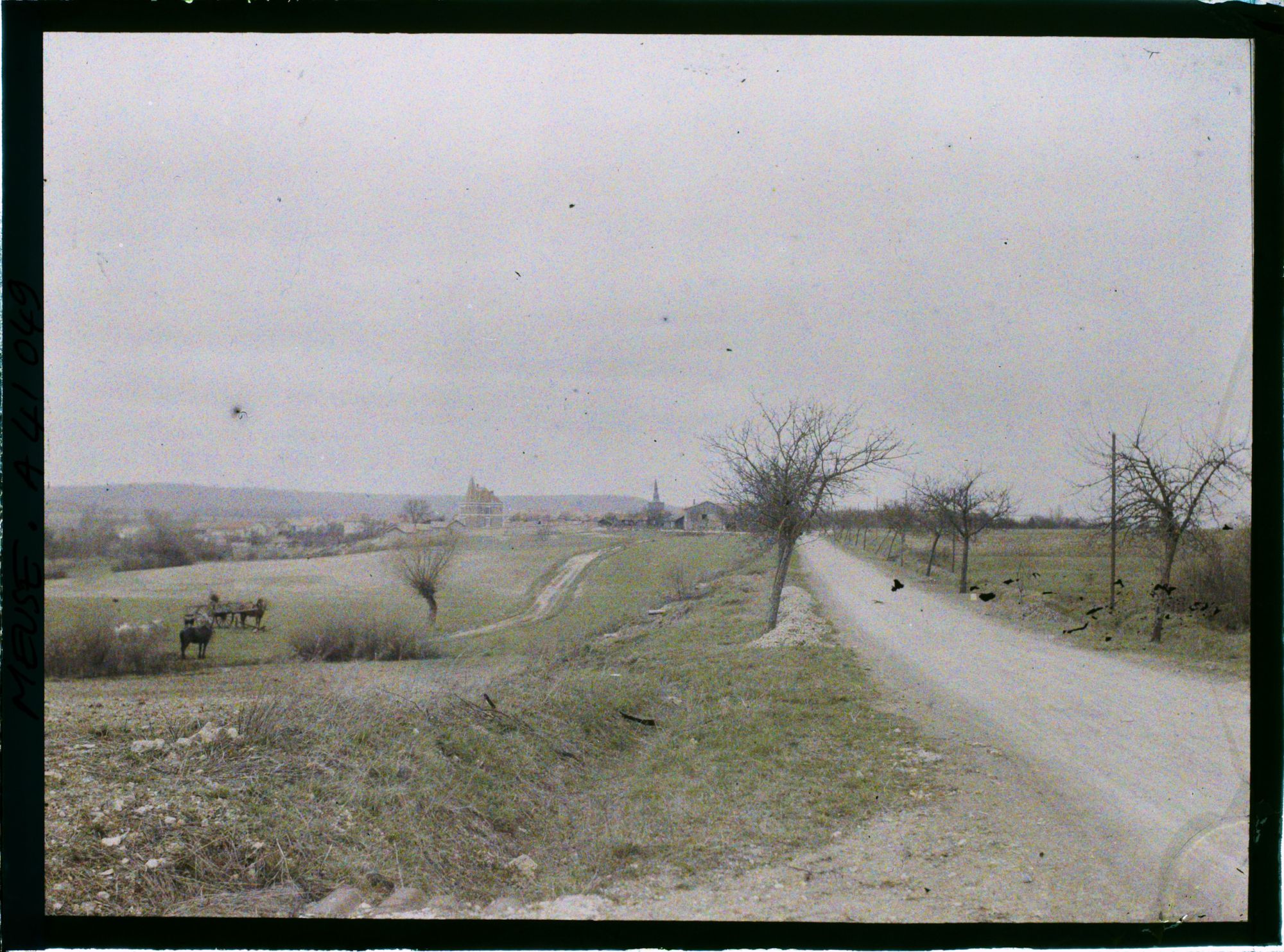 Image représentant France, Neuvilly, Vue vers Neuvillly, route de Verdun
