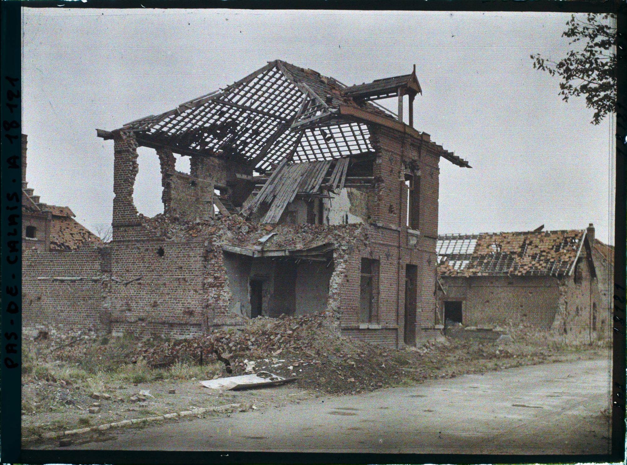 Image représentant France, Drocourt, Maison en ruines
