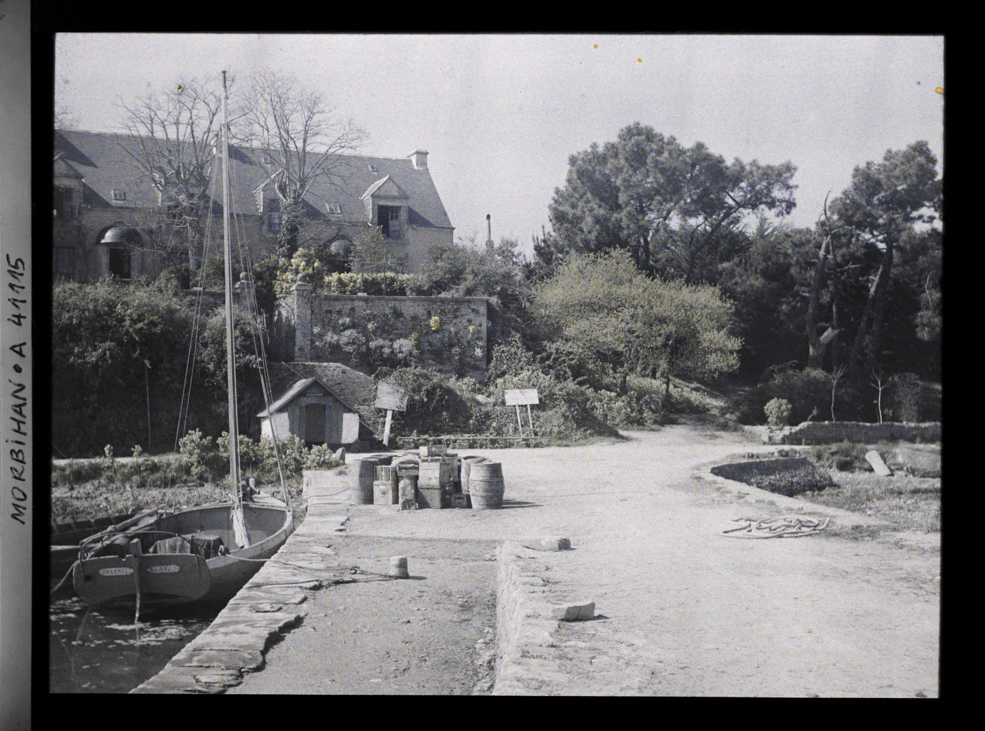 Image représentant Le débarcadère de l'Ile aux Moines