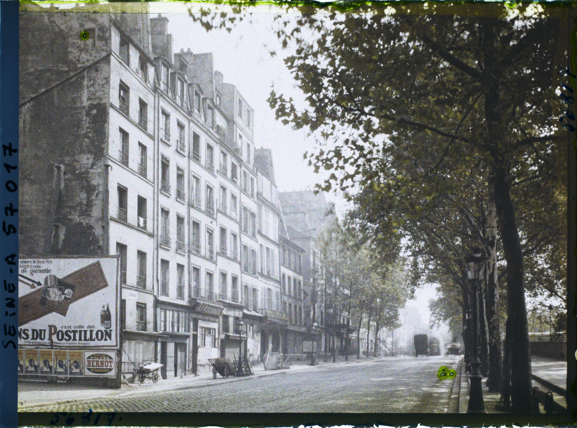 Image représentant Le quai de l'Hôtel-de-Ville au niveau du n° 24 (maisons expropriées ?)