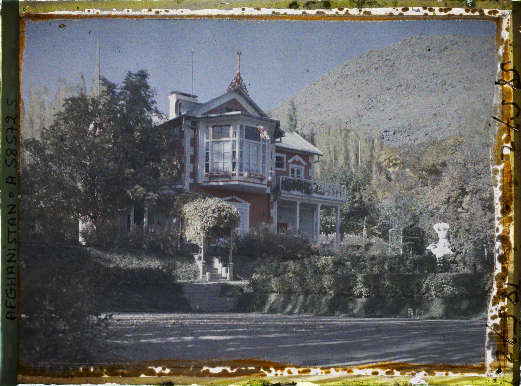 Image représentant Afghanistan, Kaboul, Jardin du Palais du Roi - Pavillon de travail