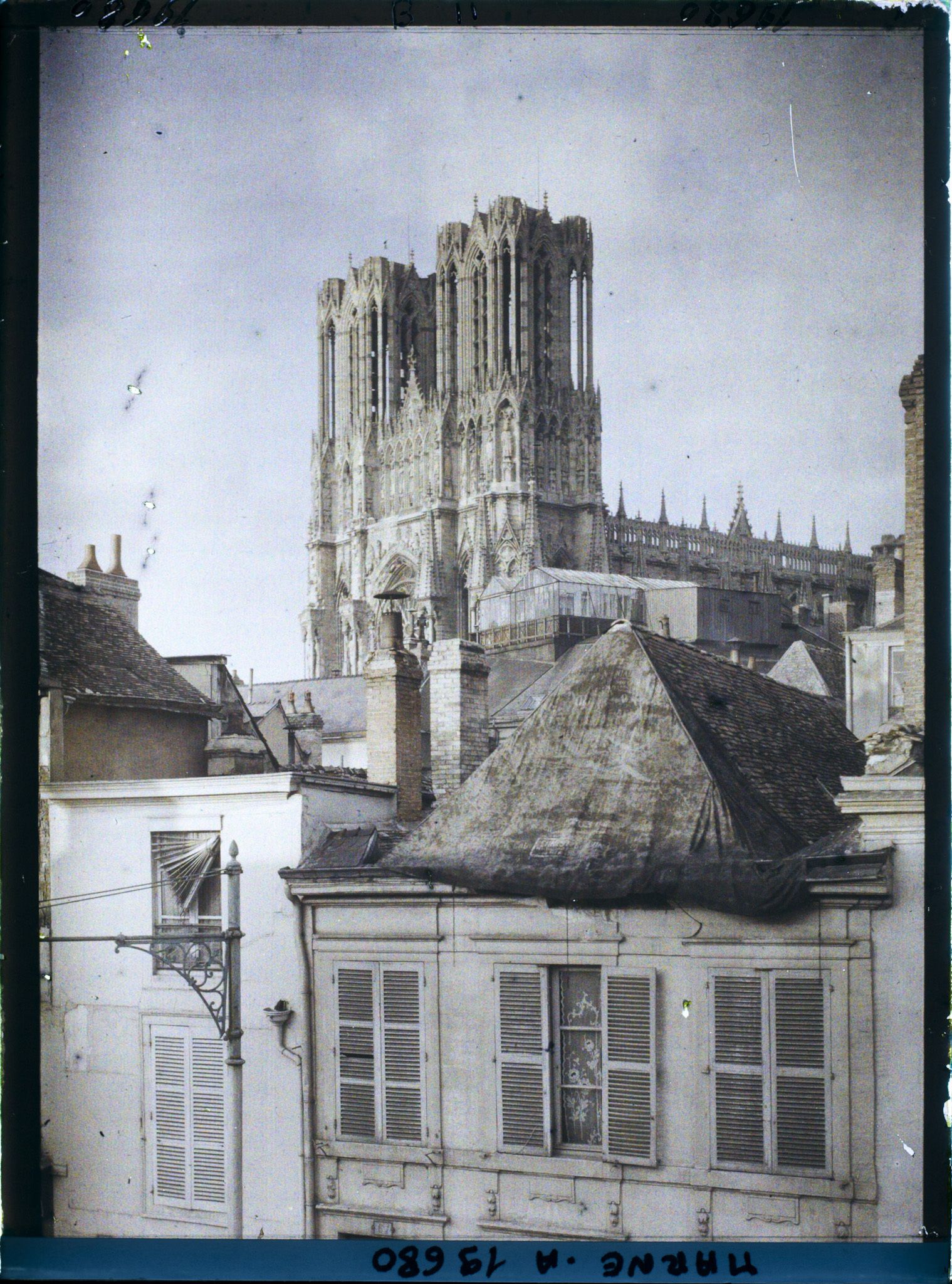 Image représentant France, Reims, Tours de la Cathédrale