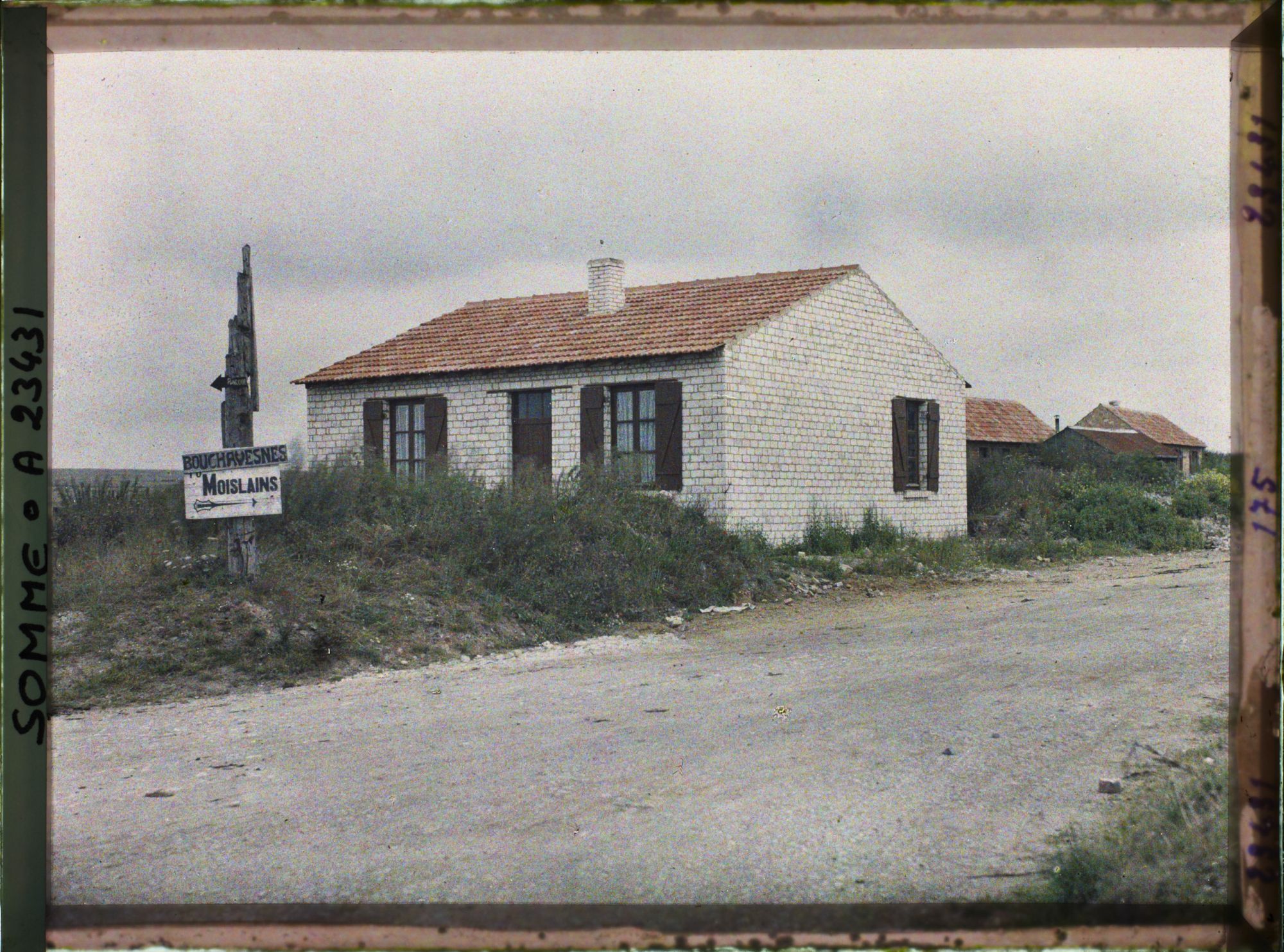 Image représentant France, Bouchavesnes, Maison provisoire