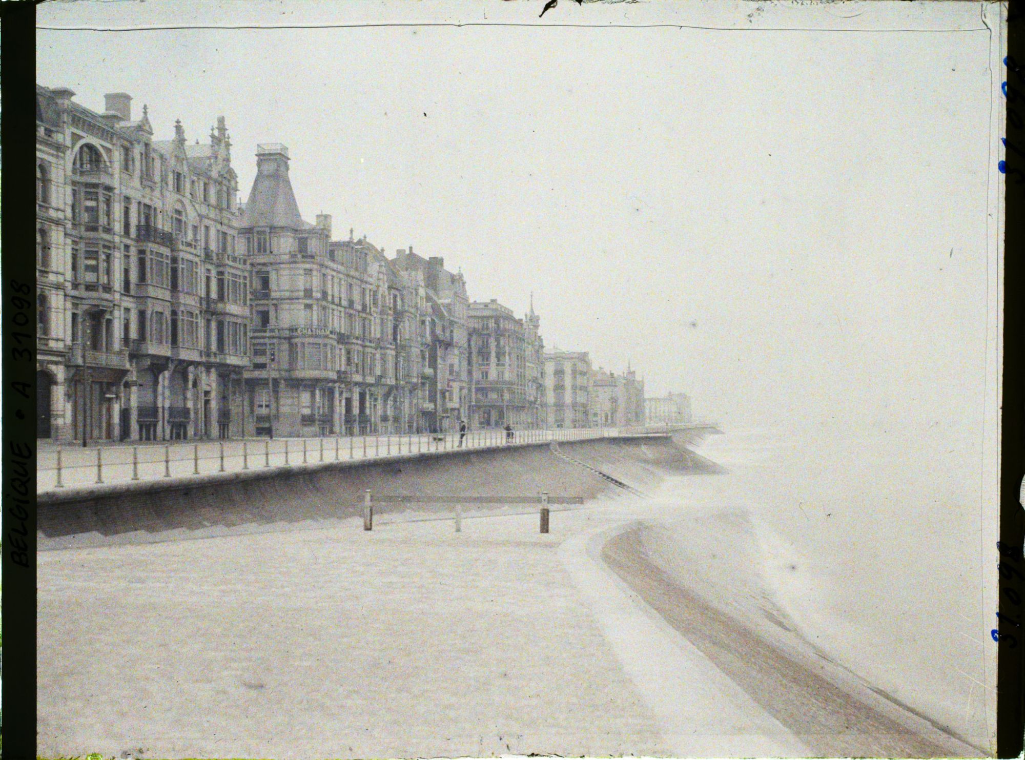Image représentant Belgique, Ostende, Ensemble de la plage Ouest