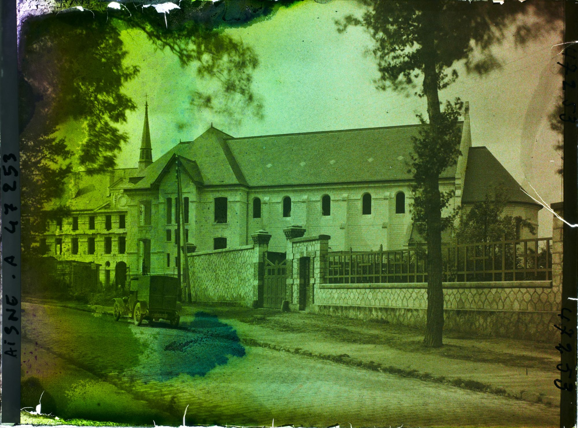 Image représentant France, Soissons, Grand Séminaire en Construction La Chapelle