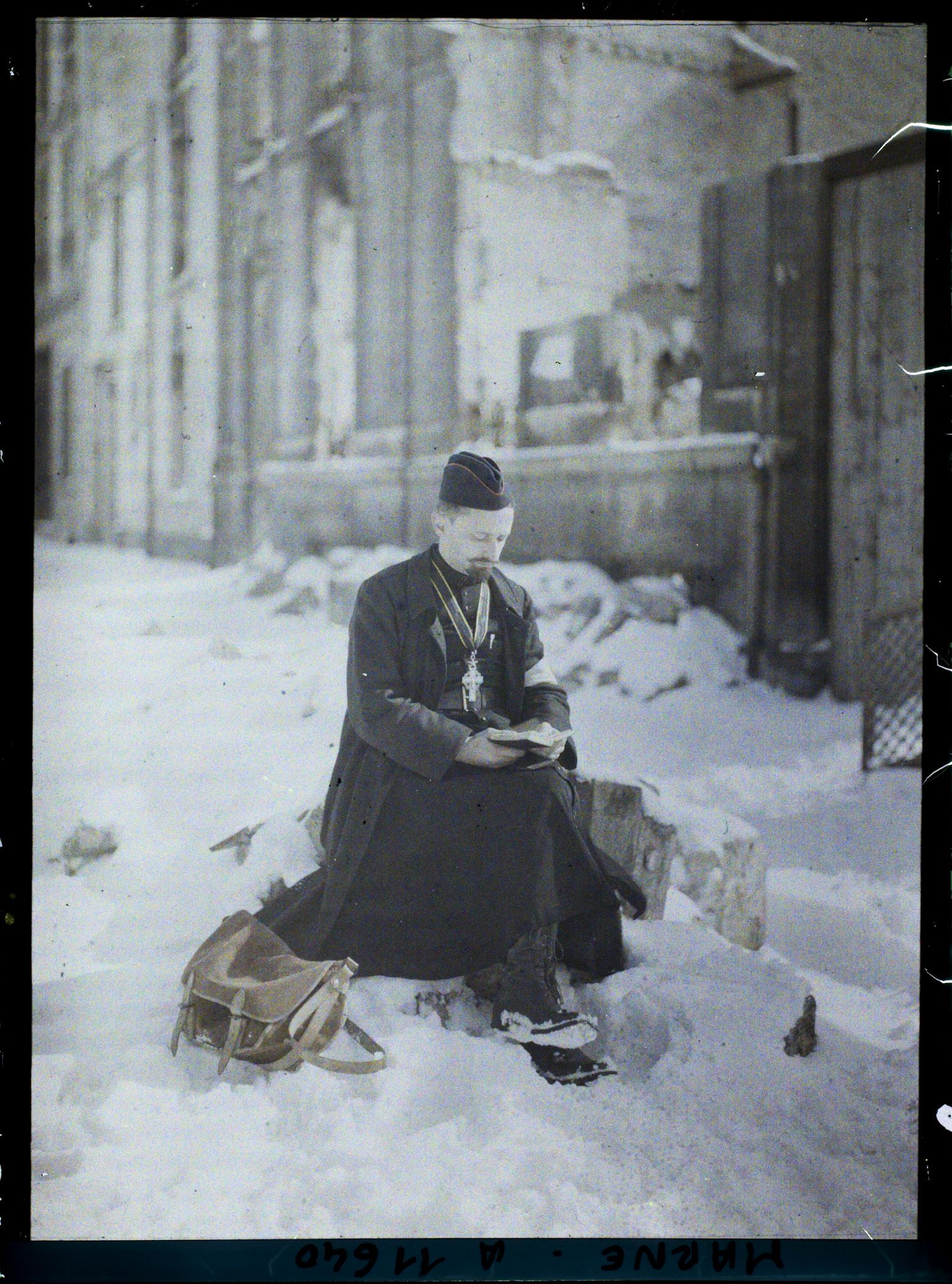 Image représentant France, Reims, Mr Théreny, Missionnaire au 85e (Infirmier)