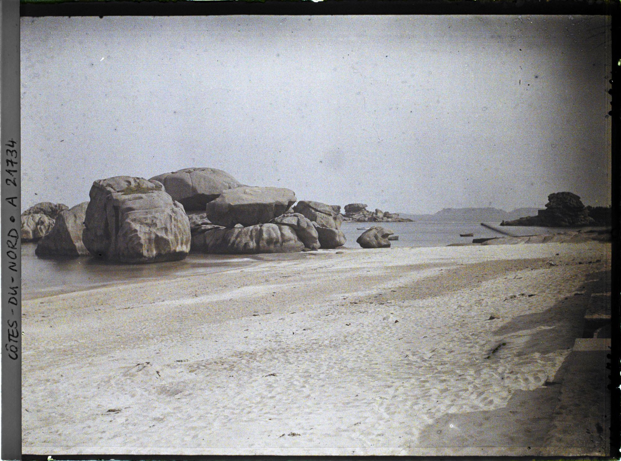 Image représentant Les rochers de la plage Sainte-Anne