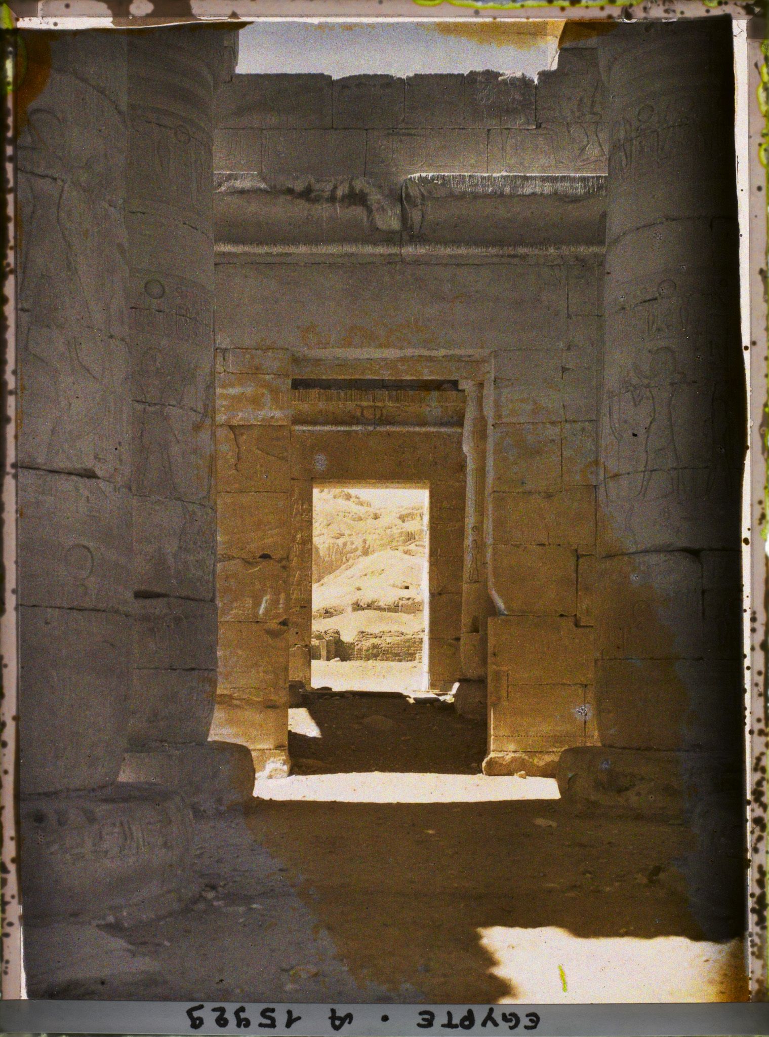 Image représentant Dans la salle hypostyle du Ramesseum