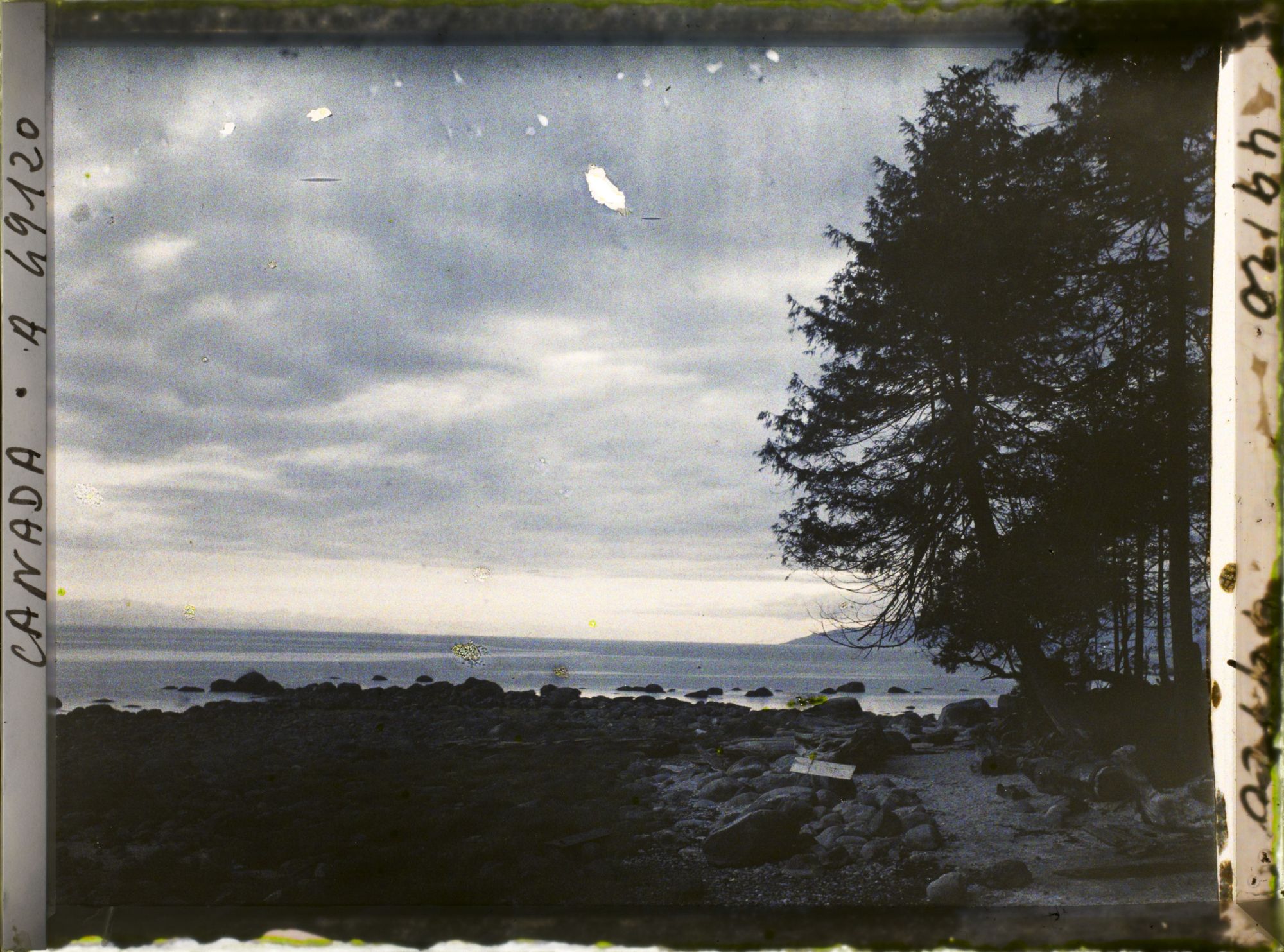 Image représentant Canada, Vancouver, Effet du Soir au bord de la mer