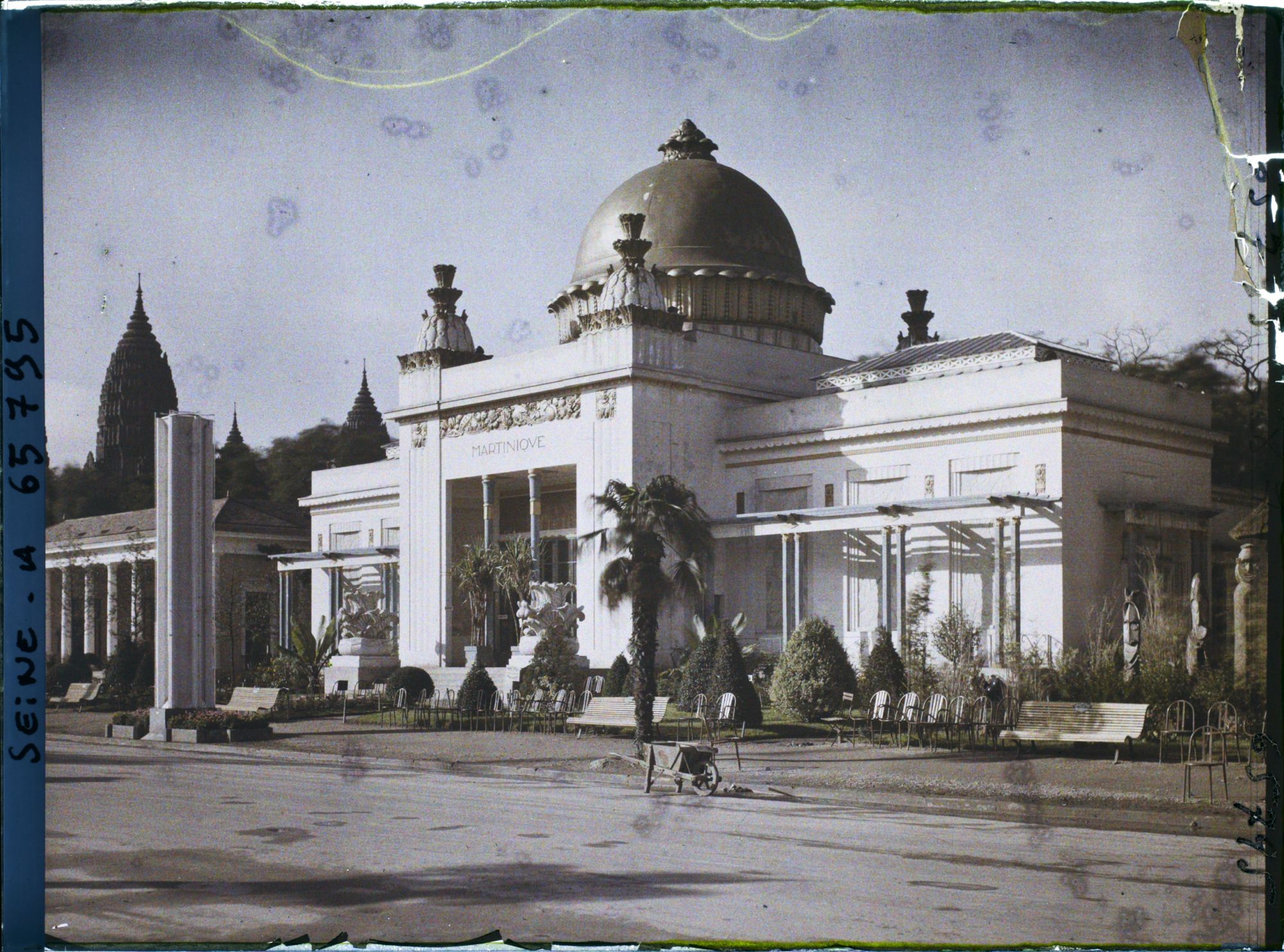 Image représentant L'Exposition Coloniale Internationale de 1931, le pavillon de la Martinique