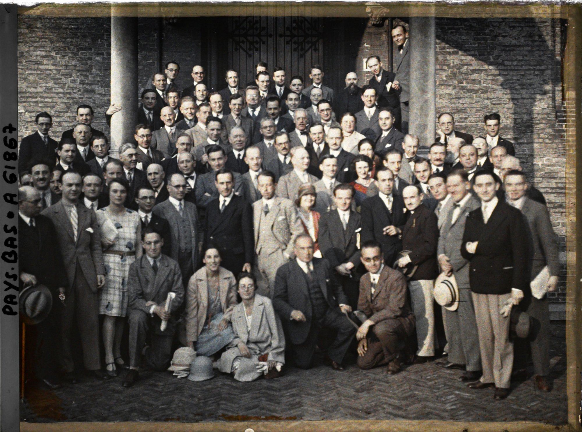 Image représentant Groupe de journalistes de toutes nationalités