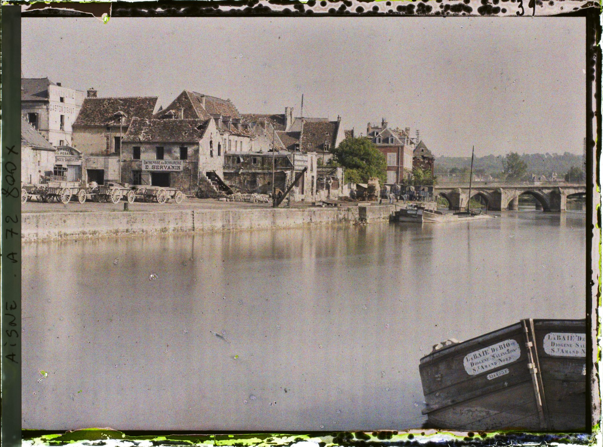 Image représentant Les bords de l'Aisne