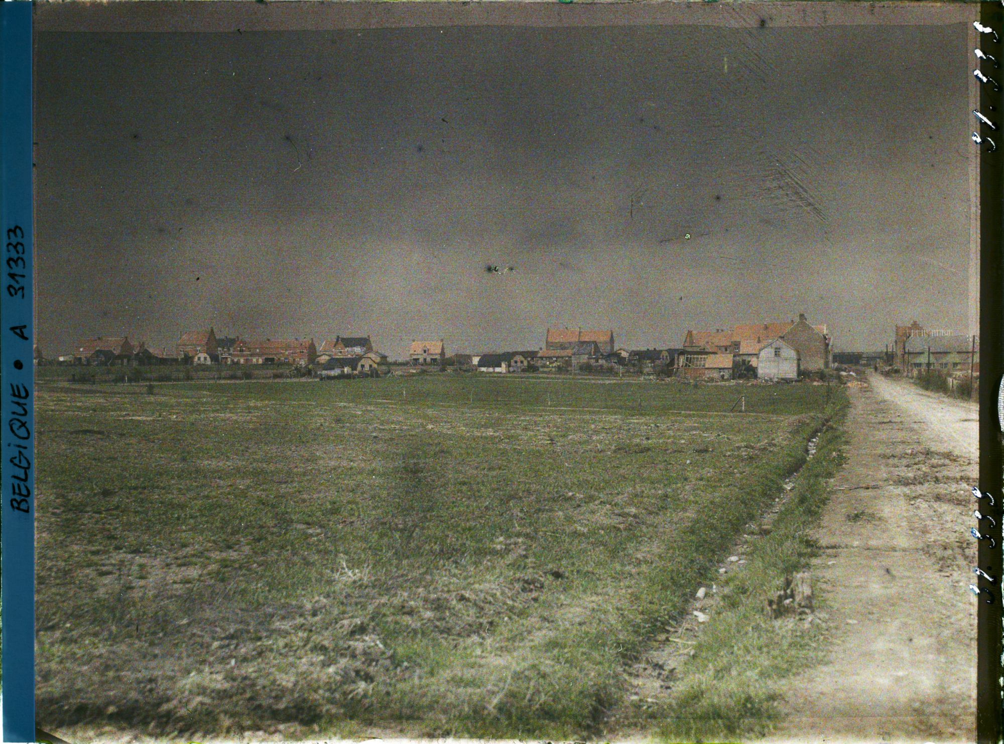 Image représentant Belgique, Passendacle, Le Village vu du Sud-Est