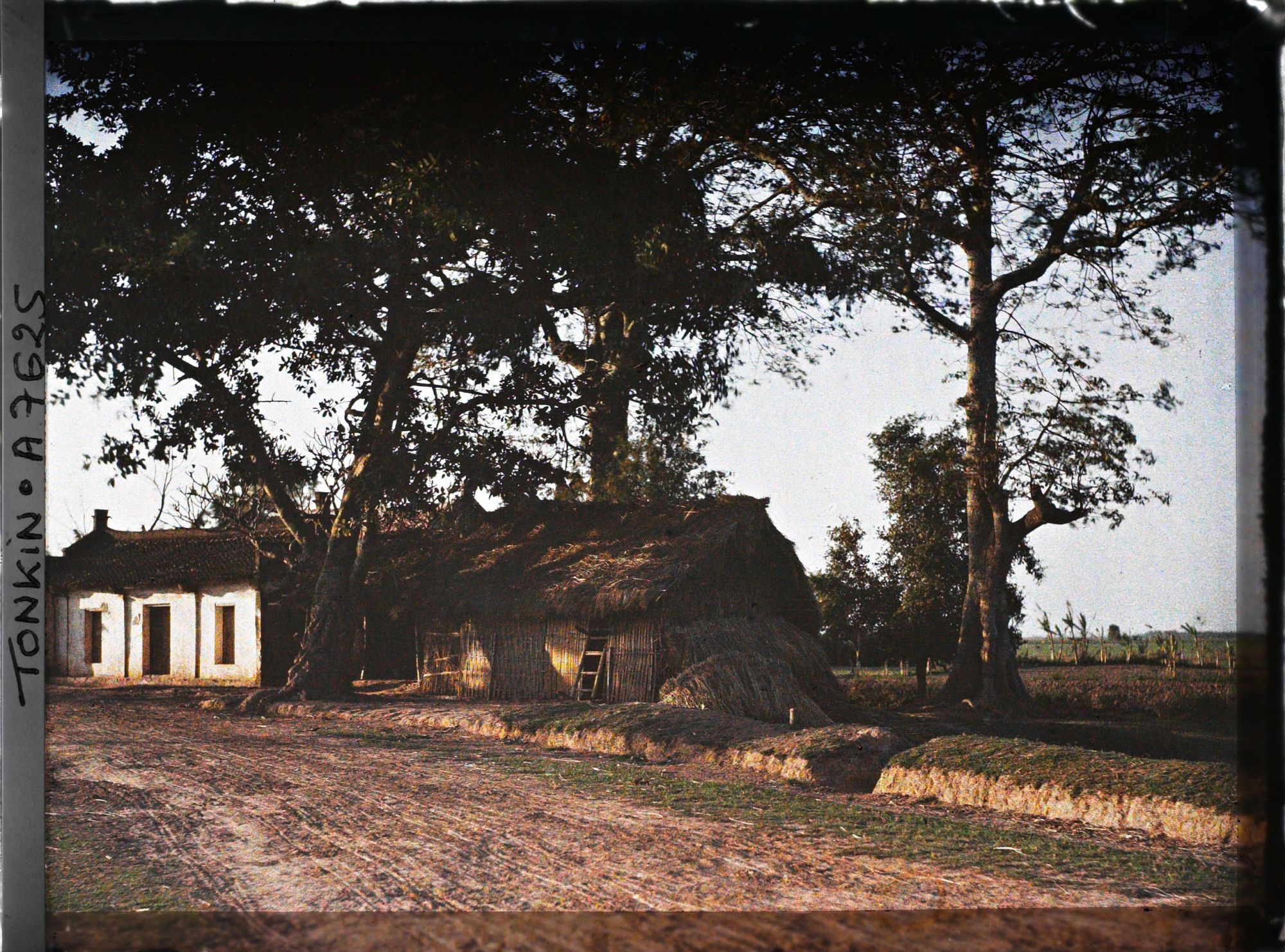 Image représentant Le long de la route, aux abords d'un village