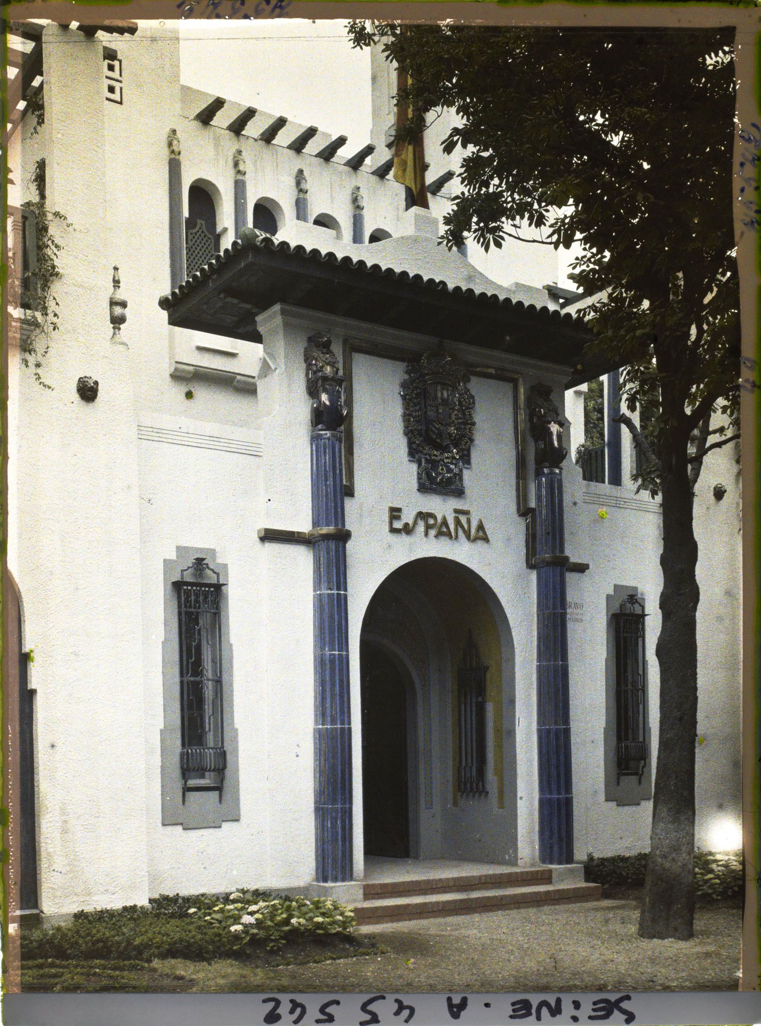 Image représentant L'Exposition des arts décoratifs, Pavillon de l' Espagne