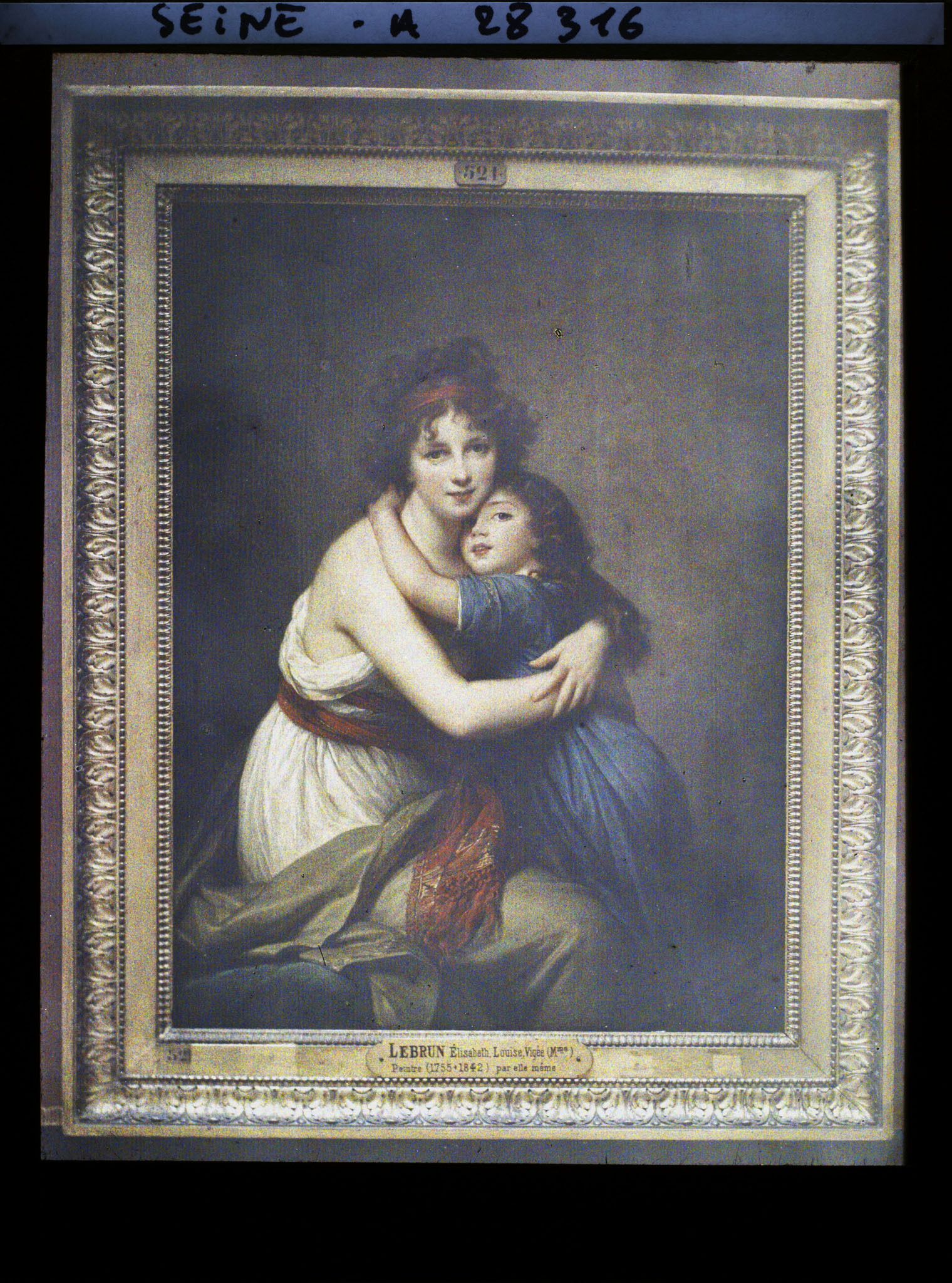Image représentant Madame Vigée-Le Brun et sa fille, Jeanne-Lucie-Louis, dite Julie, Elisabeth-Louise Vigée-Le Brun, musée du Louvre