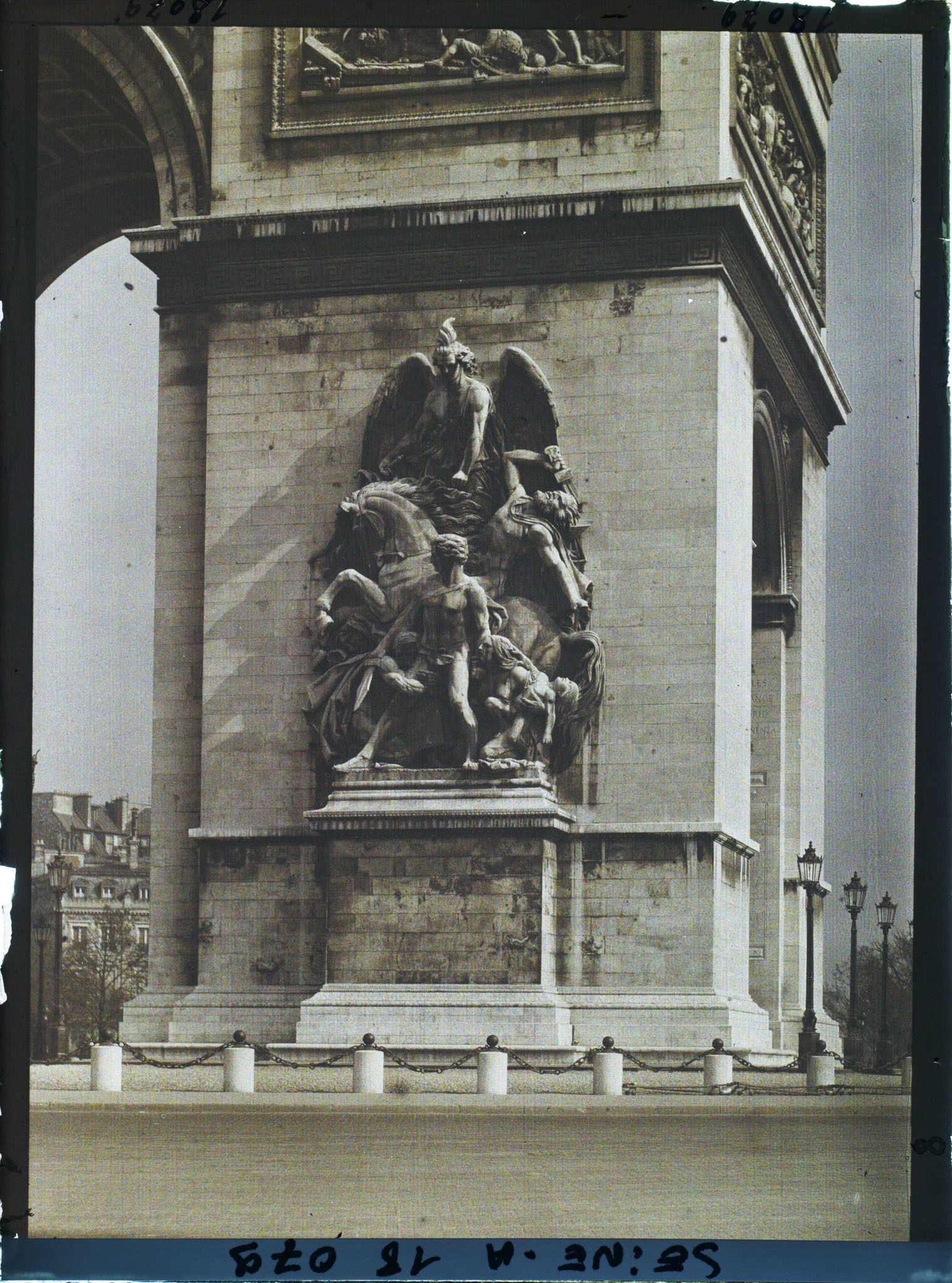 Image représentant Bas-relief droit du côté sud de l'arc de Triomphe place de l'Etoile