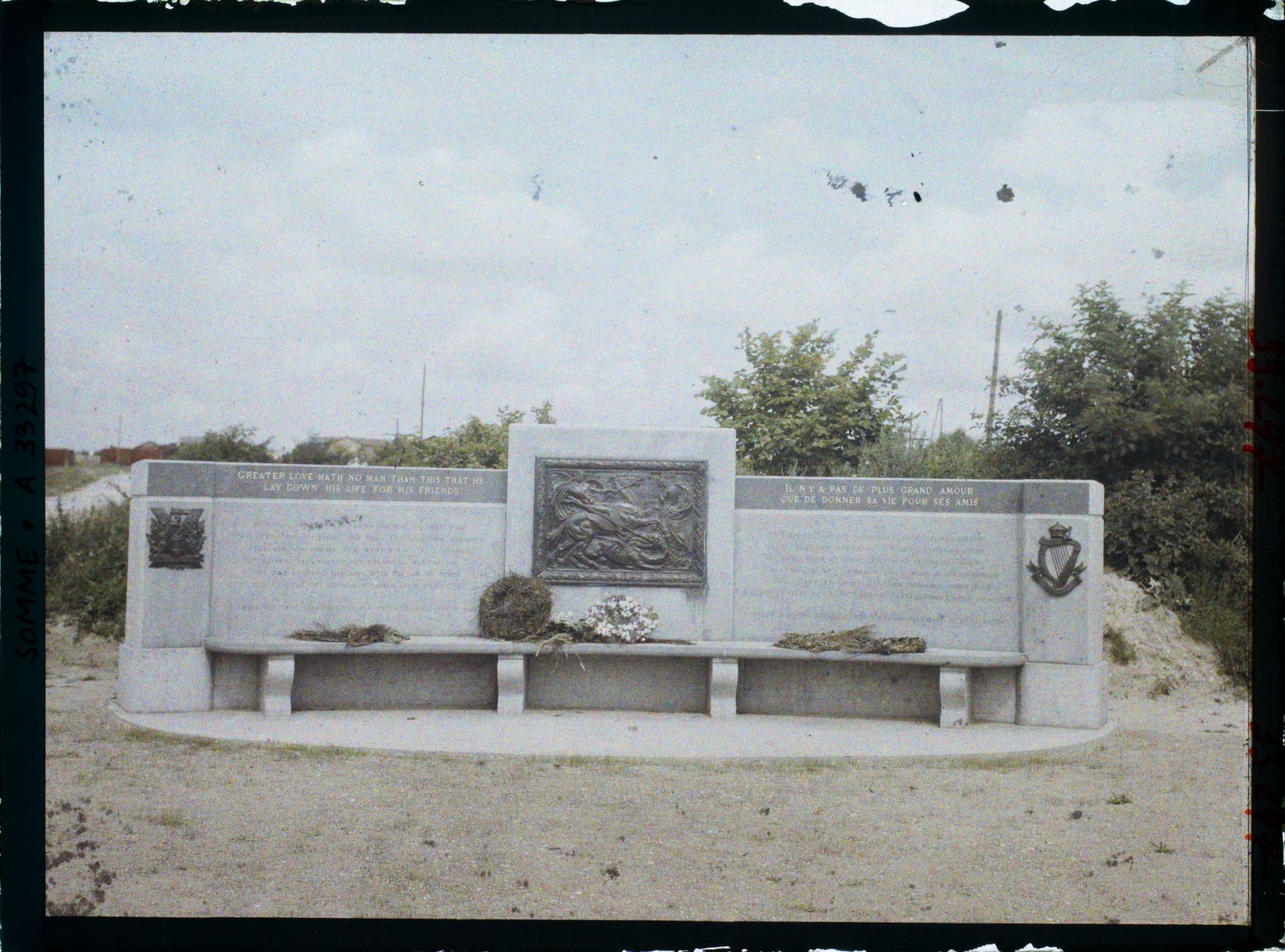 Image représentant France, Monument anglais situé au Sud de la Boisselle