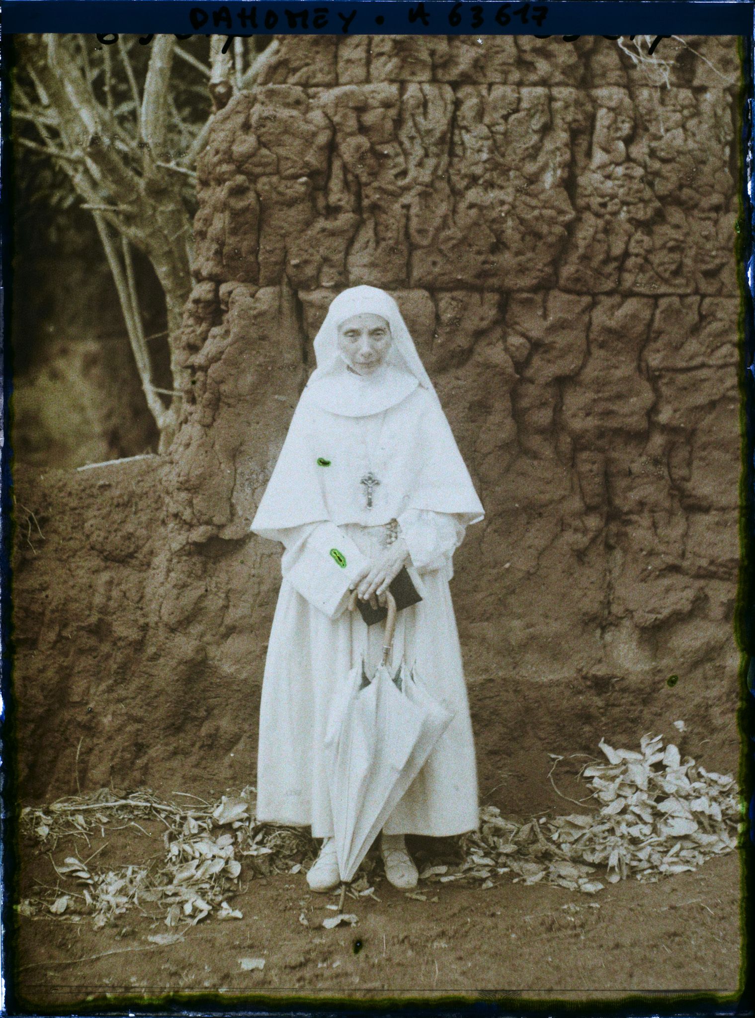 Image représentant Portrait de la mère Mélanie, supérieure de la mission catholique
