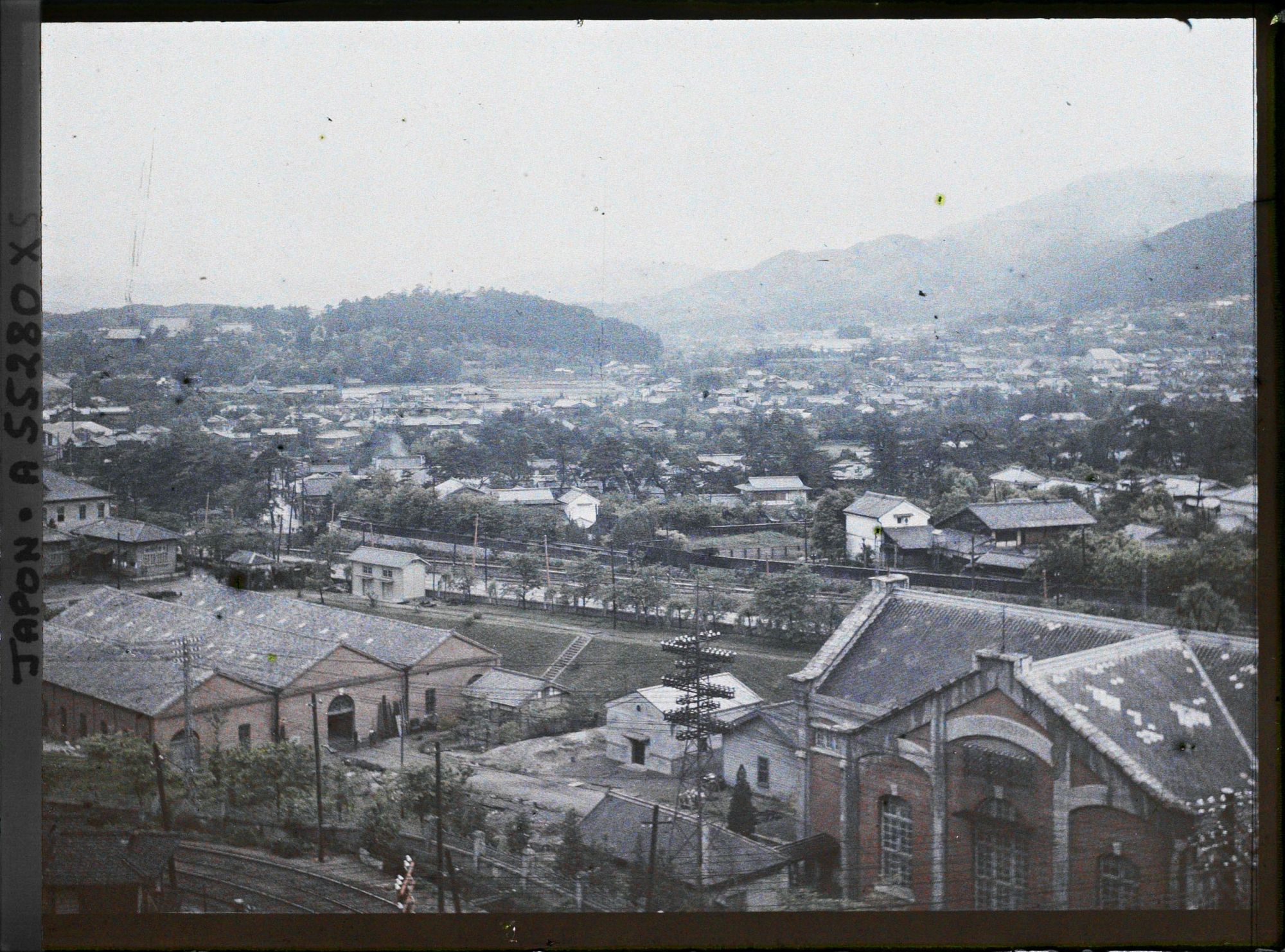 Image représentant panorama de la ville depuis l'hôtel Miyako