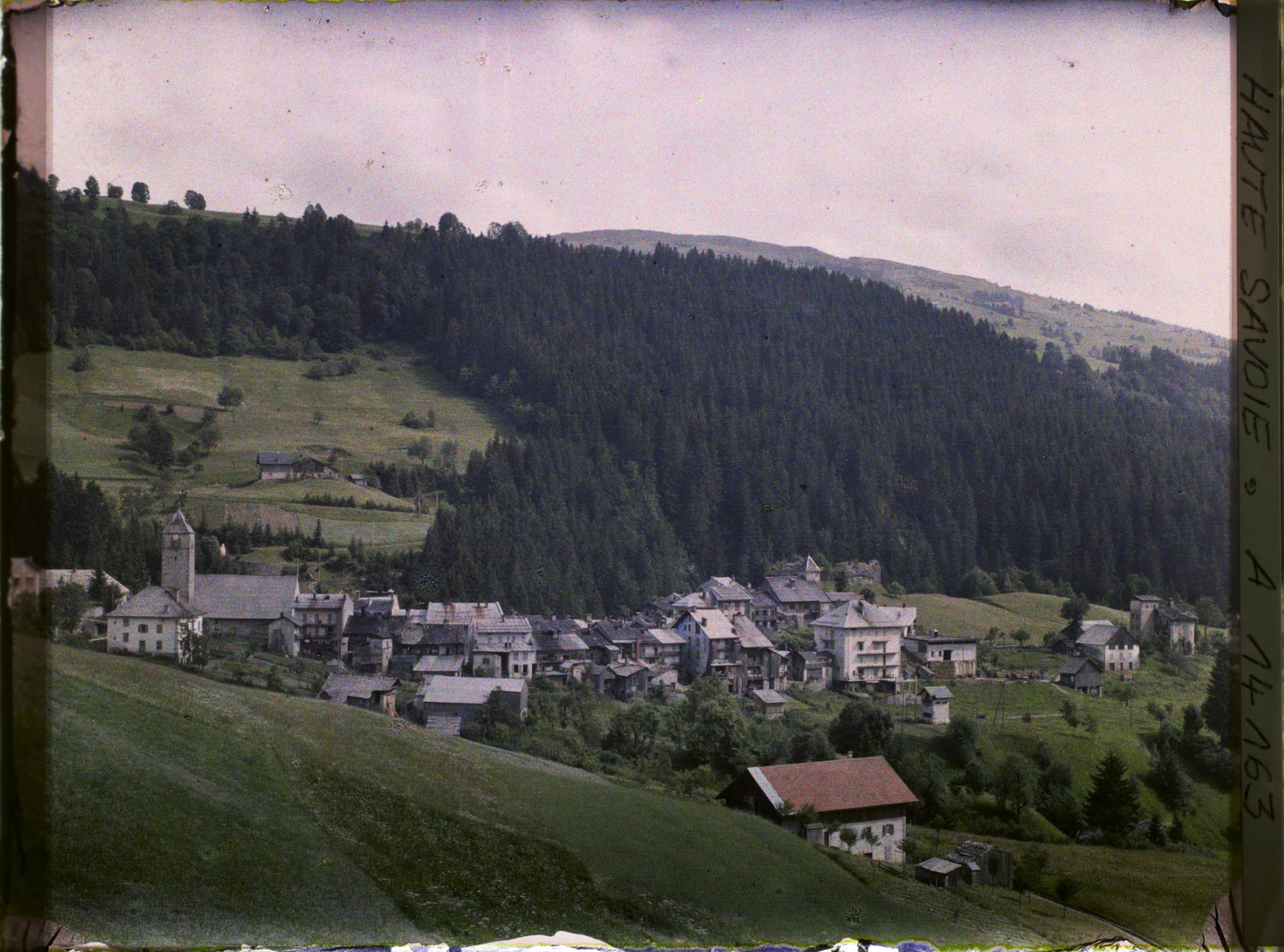 Image représentant Région de Chamonix, Vue de Flumet