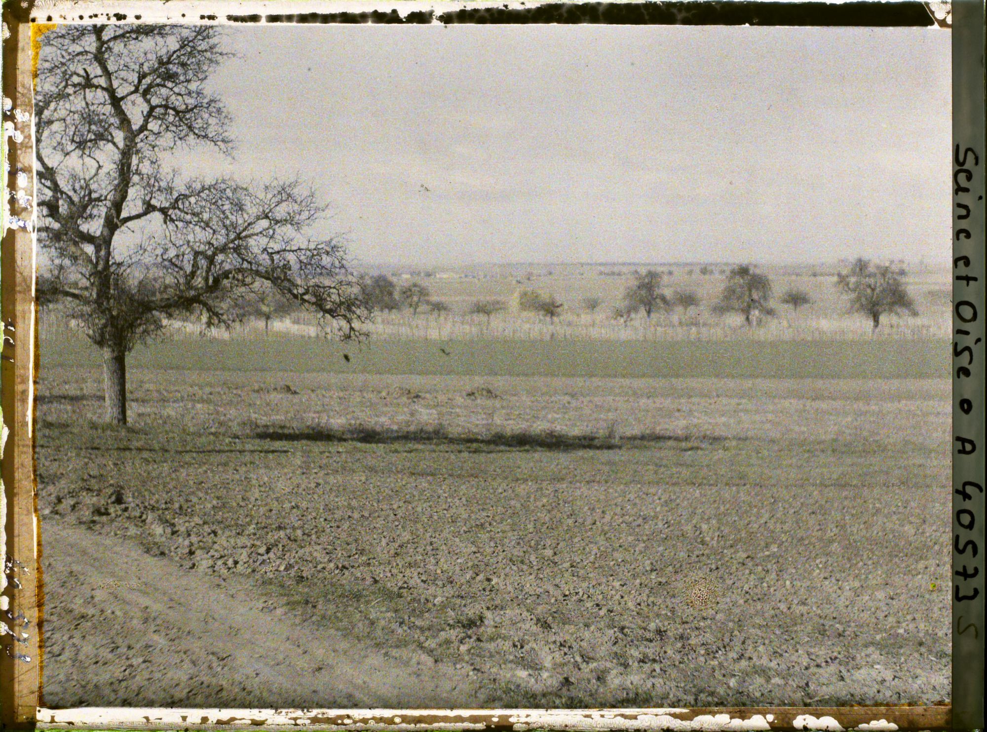 Image représentant France, Les Clayes, Vue d' ensemble sur les champs près du Village