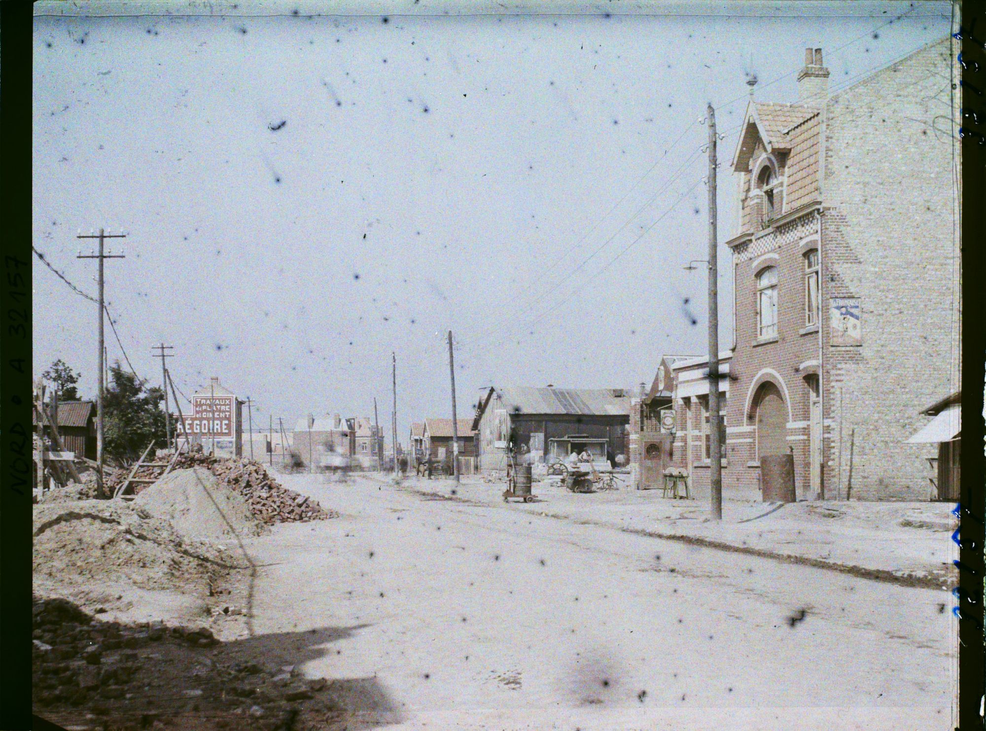Image représentant France, La Bassée, Aspect de la rue de Lille
