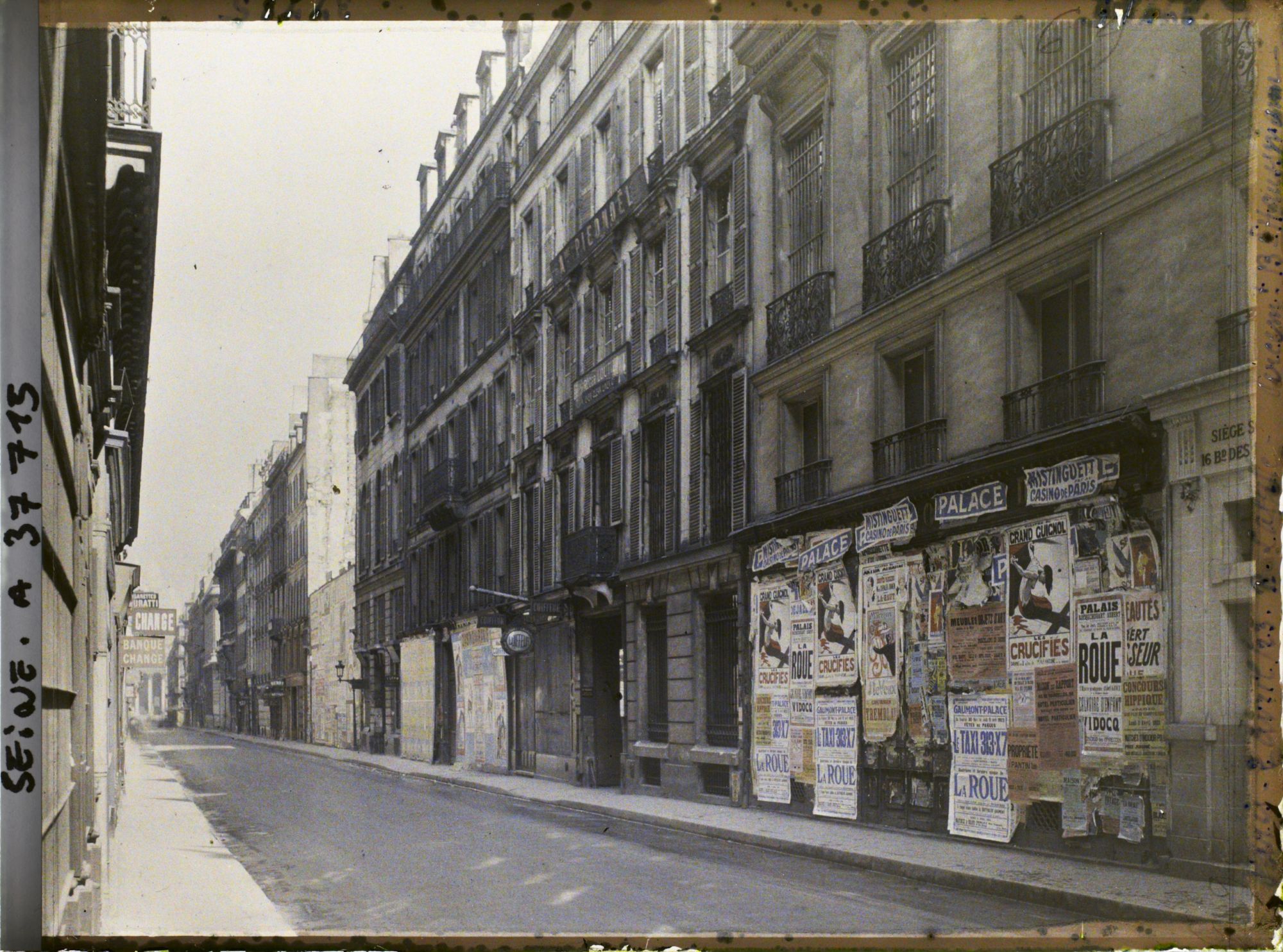 Image représentant Maisons expropriées rue Taitbout, pour le percement du boulevard Haussmann