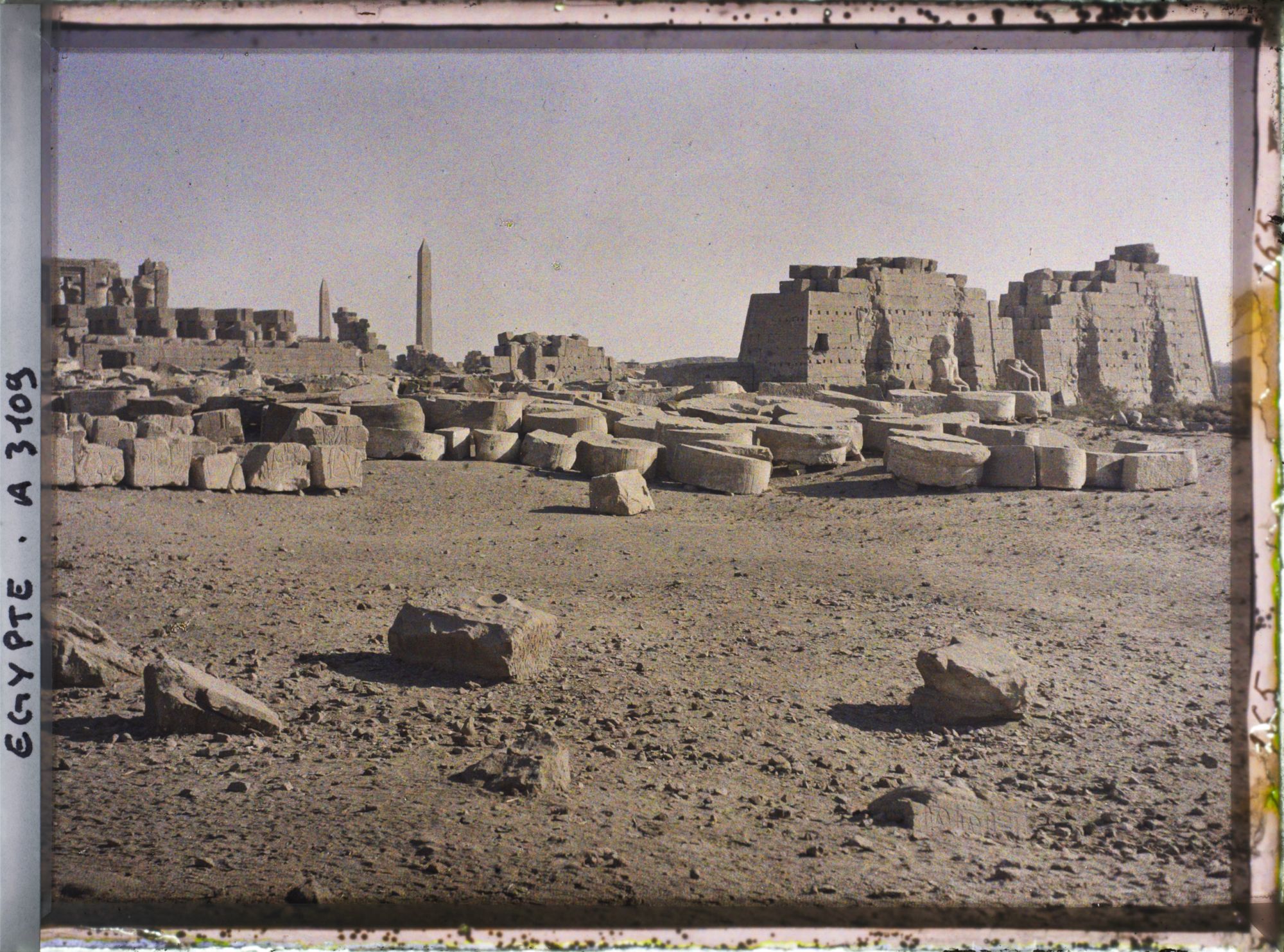 Image représentant Panorama sur le temple de Karnak
