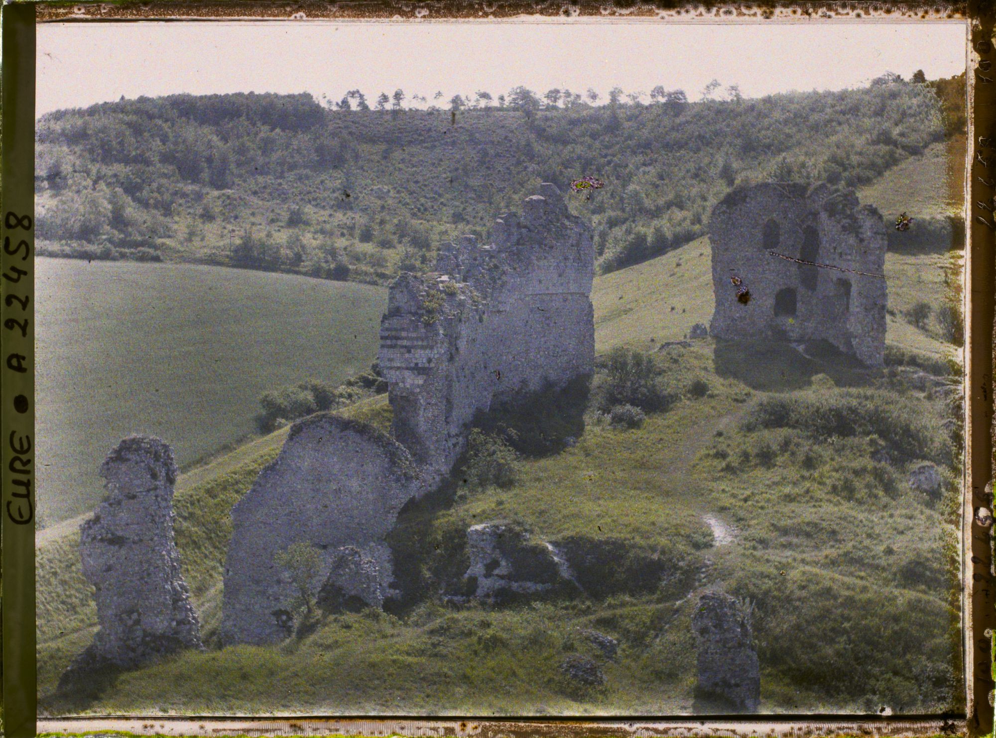 Image représentant Ruines du Château Gaillard, vues du donjon