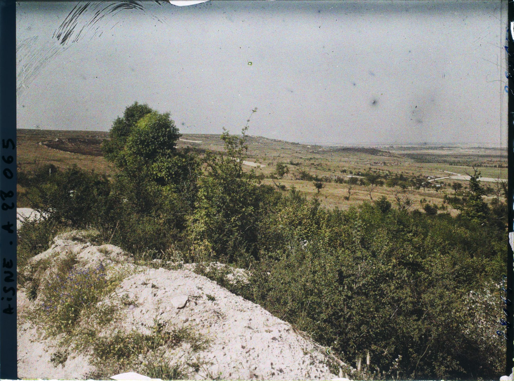 Image représentant France, Beaurieux, Panorama vers Craonne et la plaine de Reims
