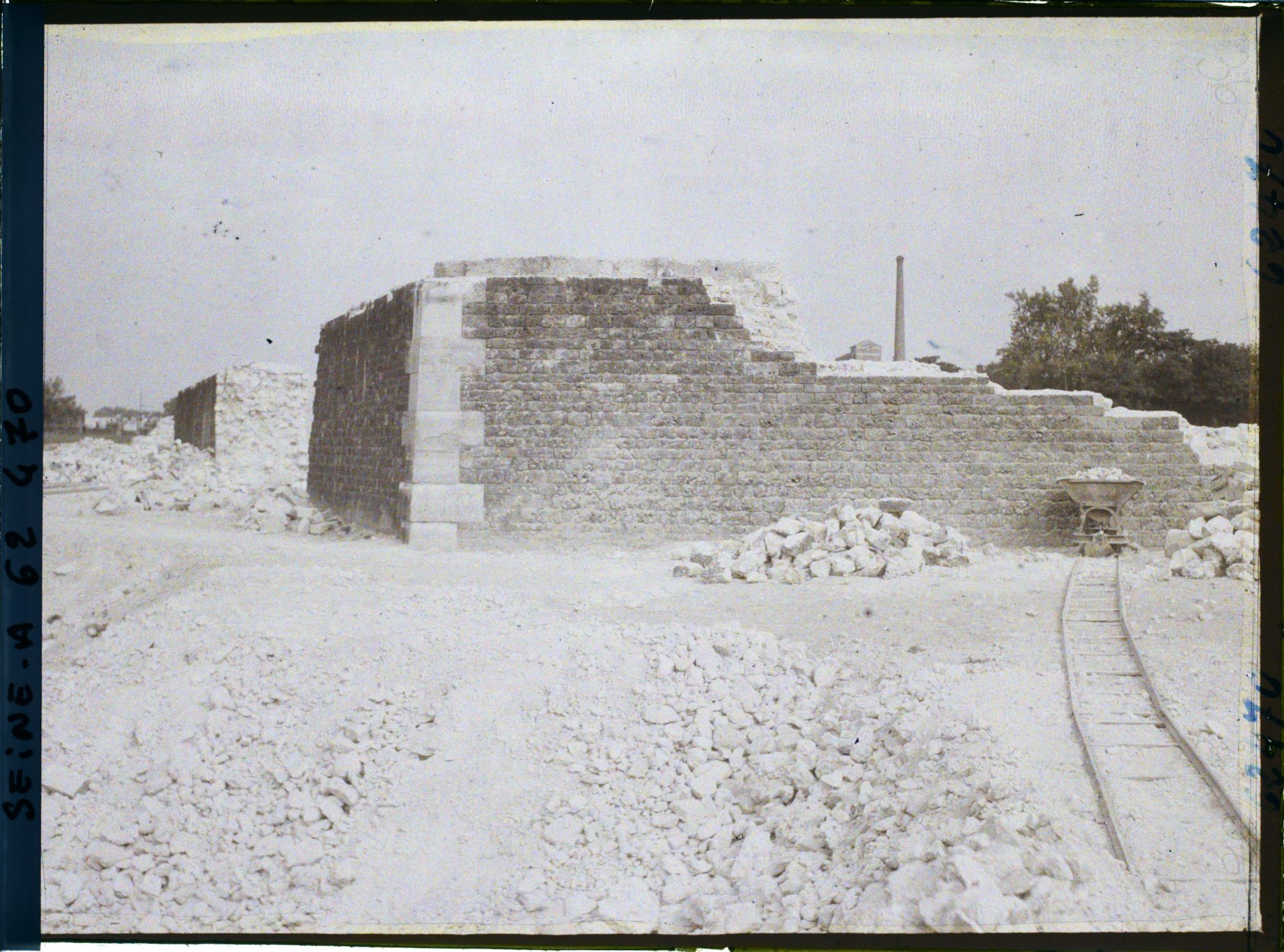 Image représentant Démolition des fortifications porte de la Chapelle