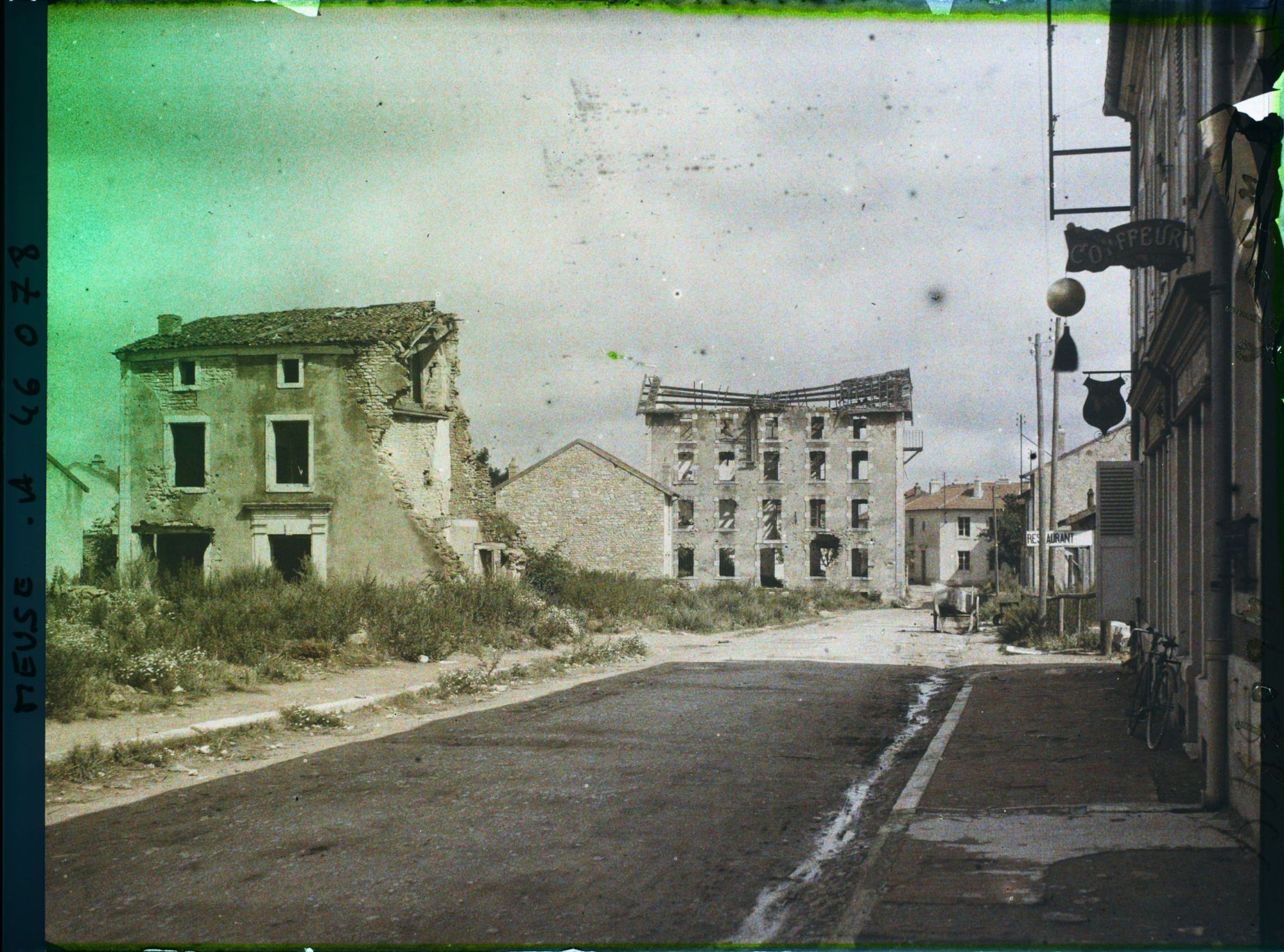 Image représentant France, Etain , Ruines rue Gaufin