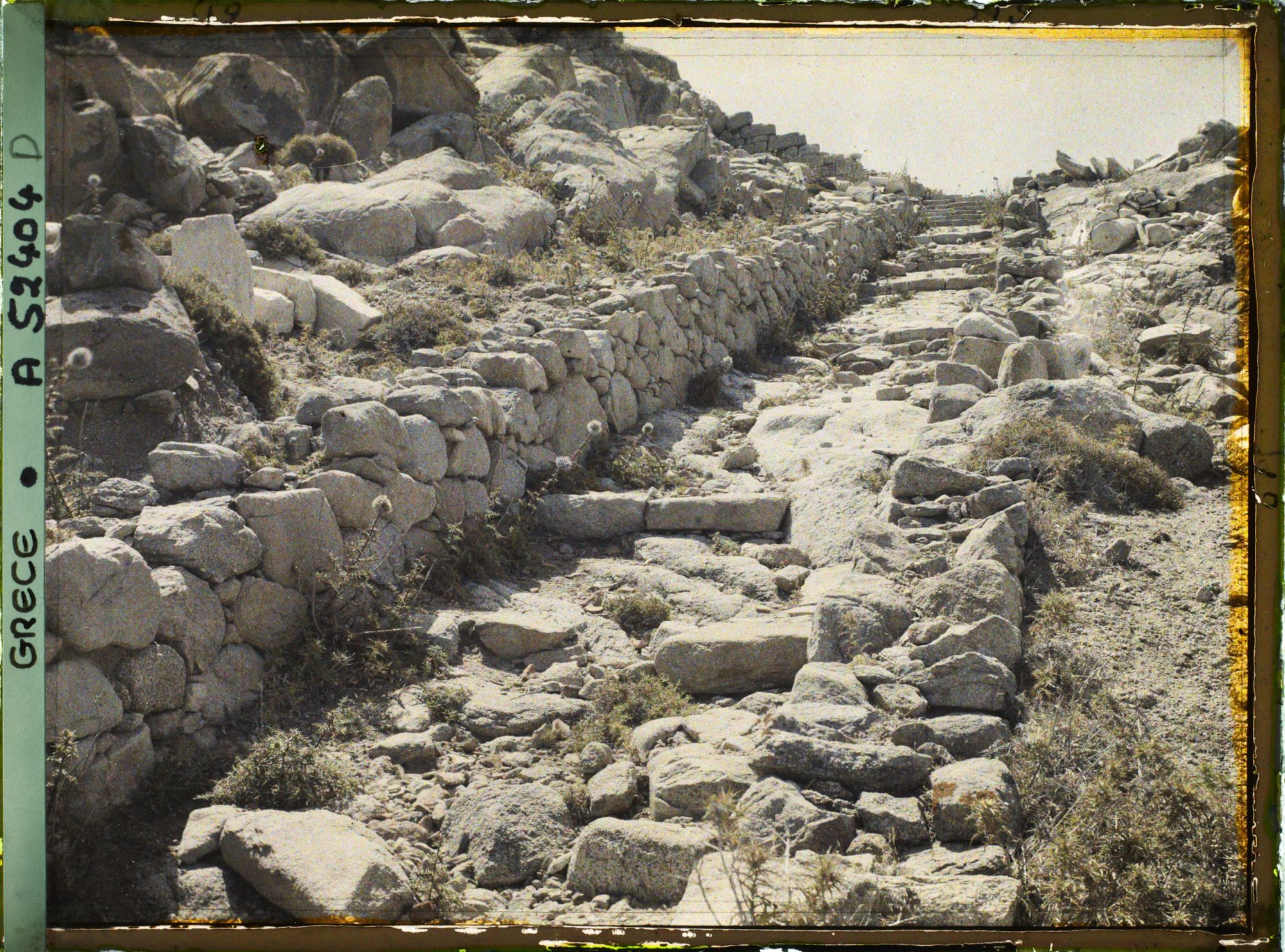 Image représentant La Voie Sacrée qui monte au Cynthe