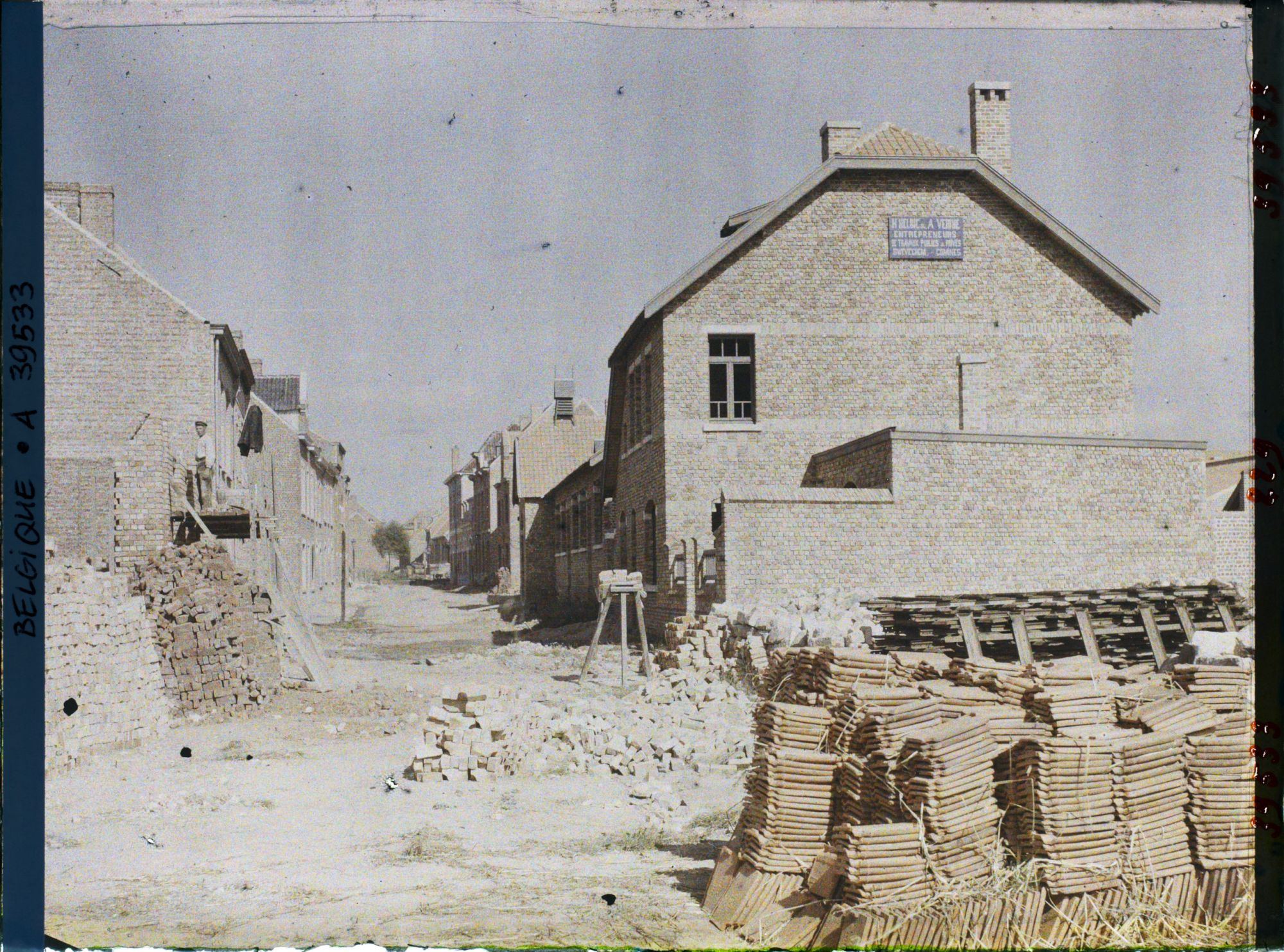 Image représentant Belgique, Messines, Une rue