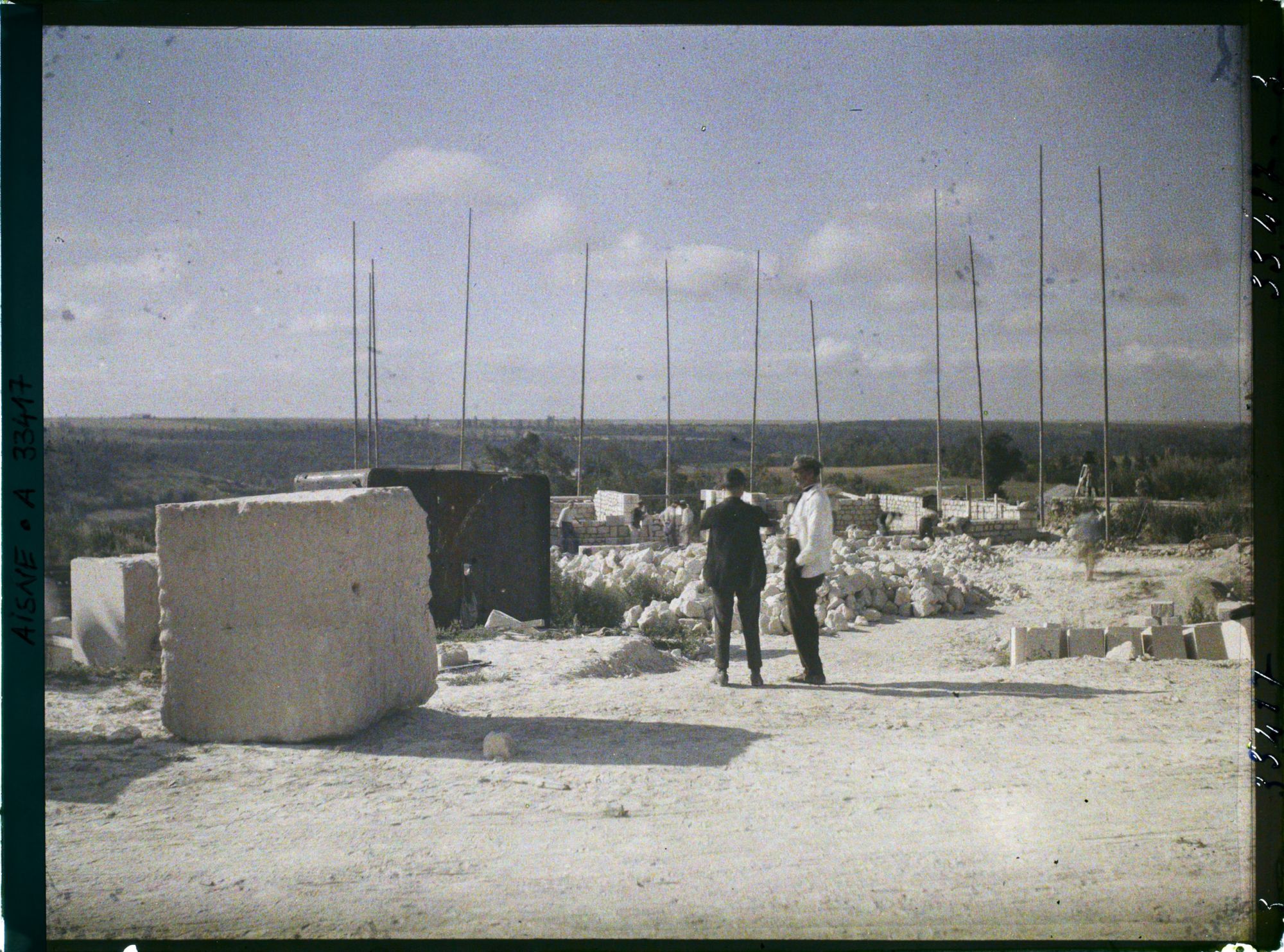 Image représentant France, Neuville s/ Margival, Reconstructions