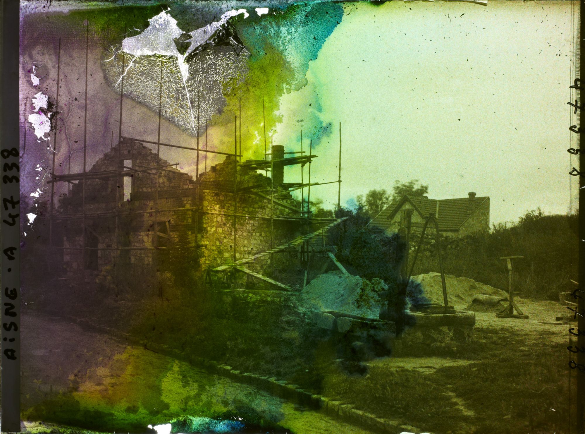 Image représentant France, Pont Arcy, Reconstructions