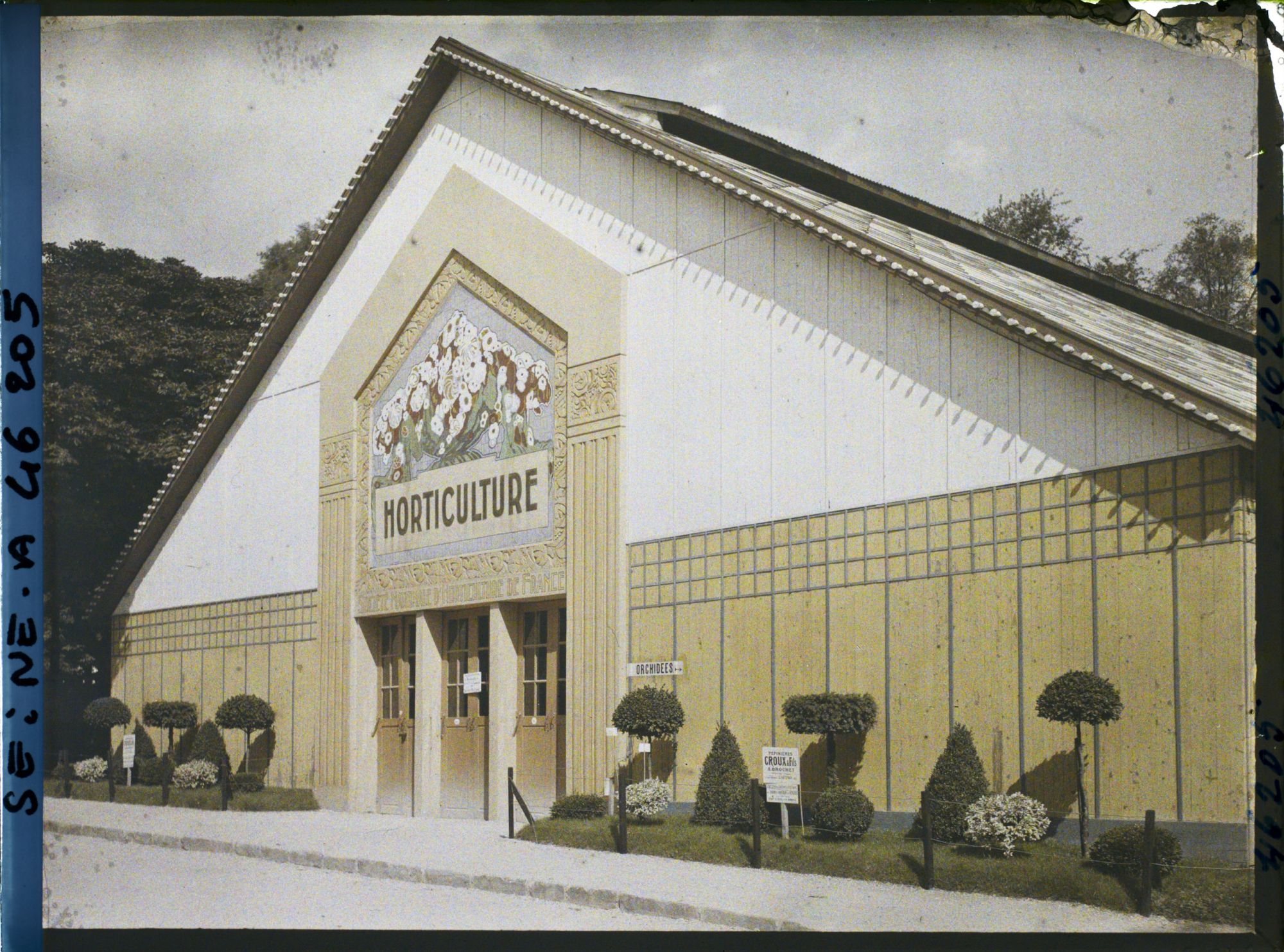 Image représentant L'exposition des arts décoratifs, Pavillon de l'horticulture