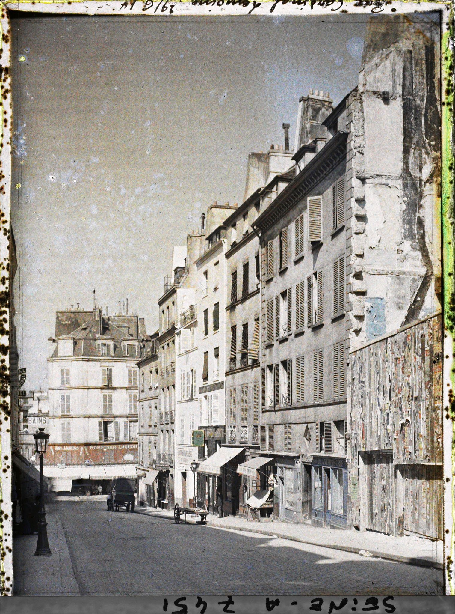 Image représentant La rue du Cardinal Lemoine, au niveau du numéro 53