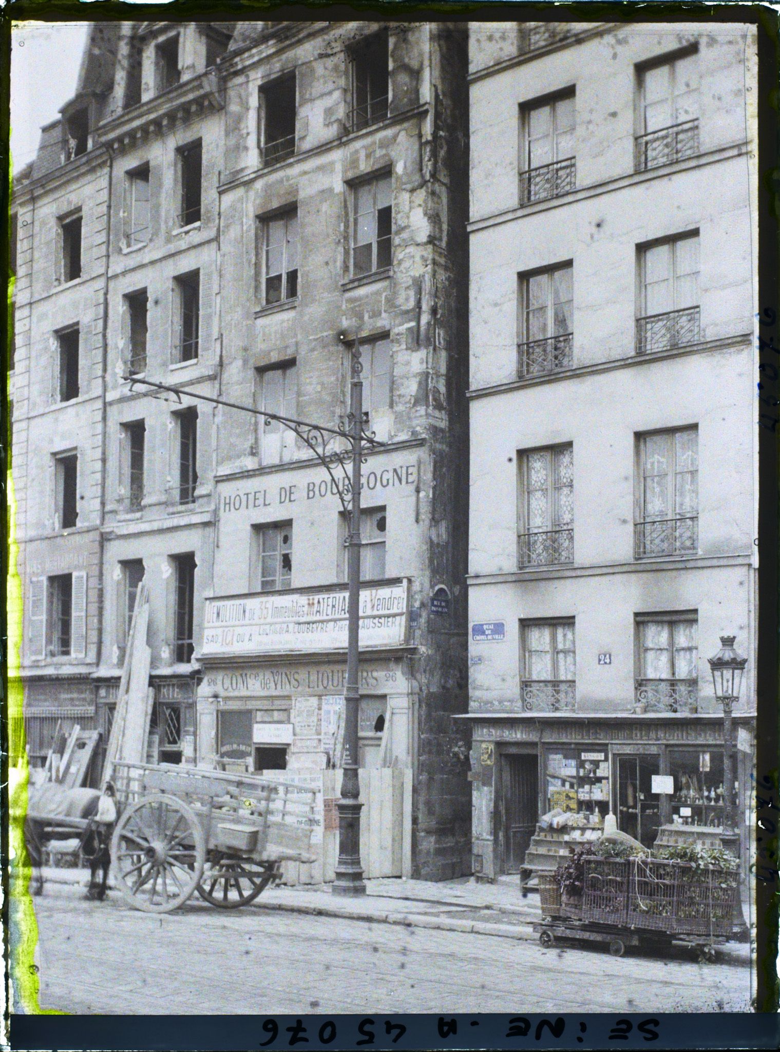 Image représentant Travaux d'assainissement du quai de l'Hôtel-de-Ville, au niveau de la rue du Paon blanc