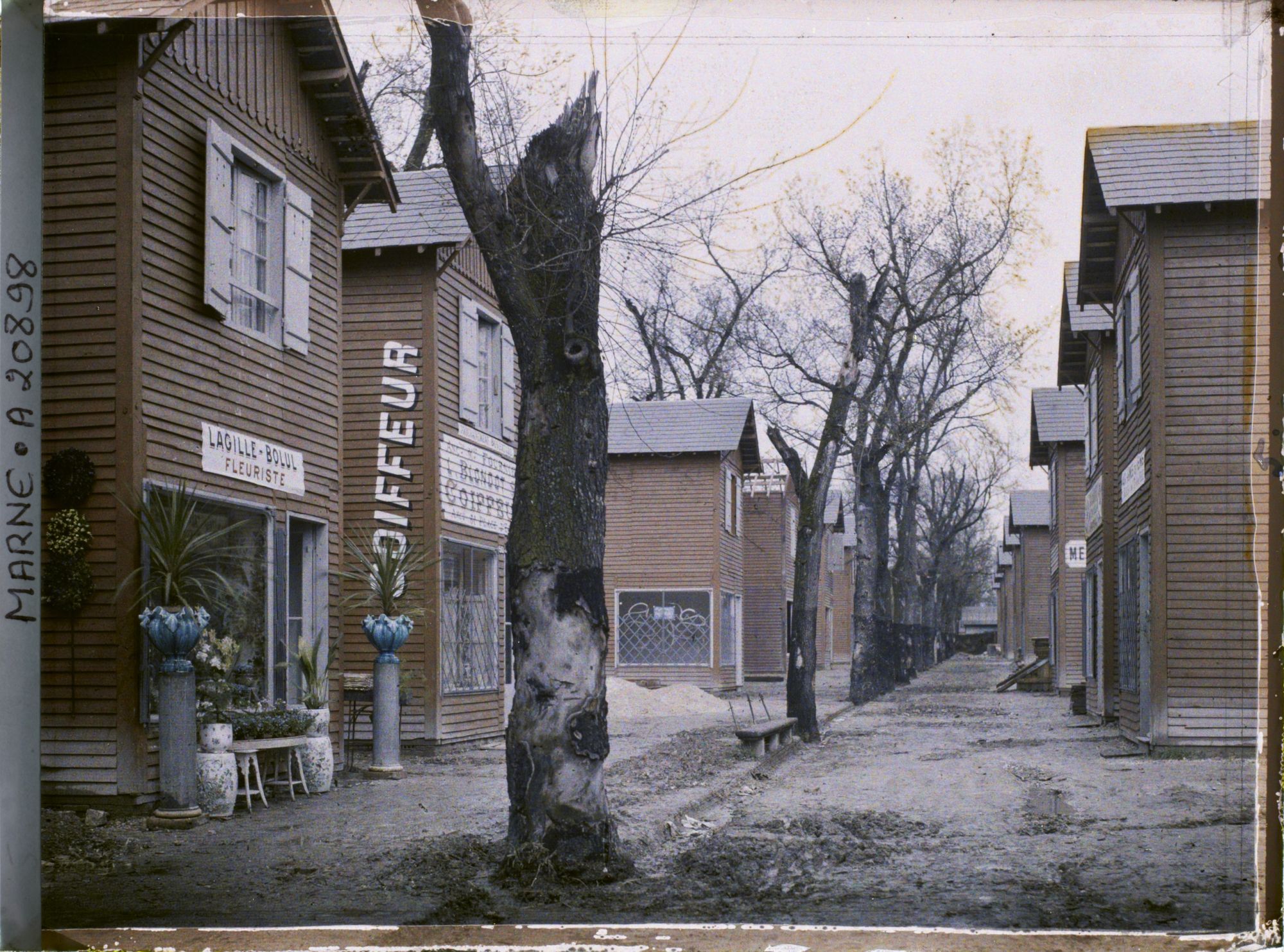 Image représentant France, Reims, Une nouvelle rue, l'allée de l'Est