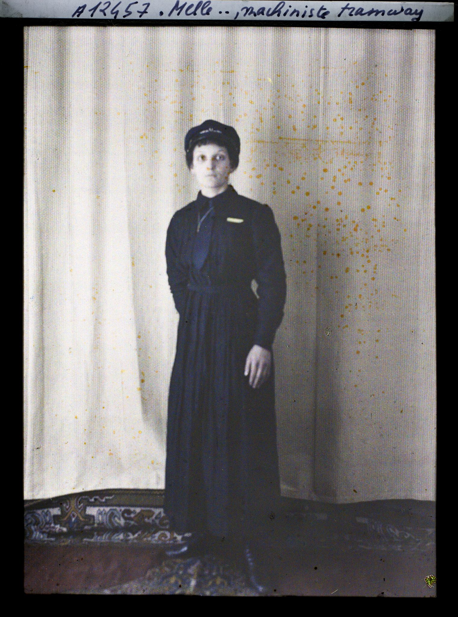 Image représentant Une machiniste de tramway