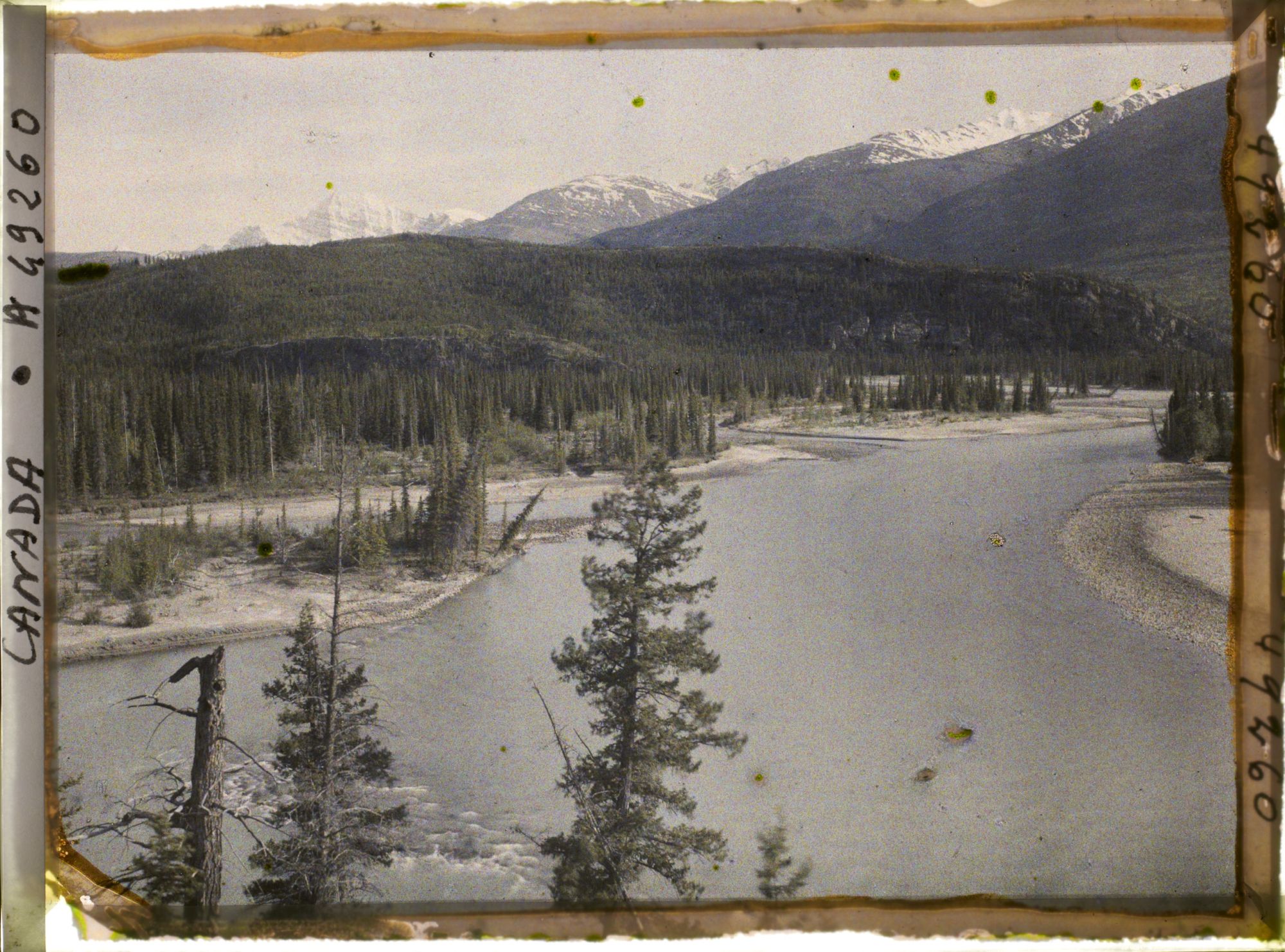 Image représentant Canada, Jasper-Parc, l'Atahbasca et le Mt Edith Cavell