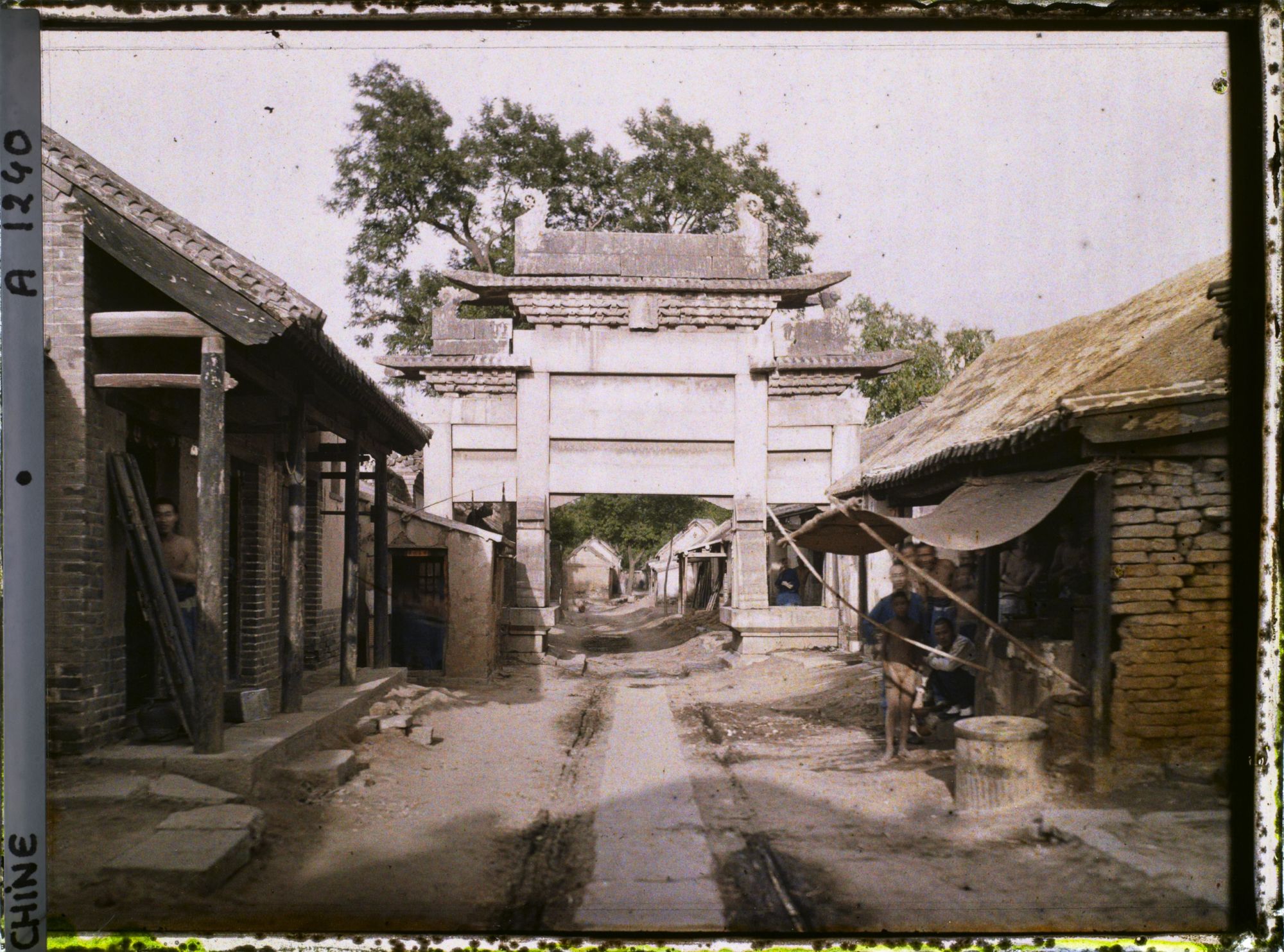Image représentant Huoshenggejie (" rue du Pavillon du Dieu du Feu ")